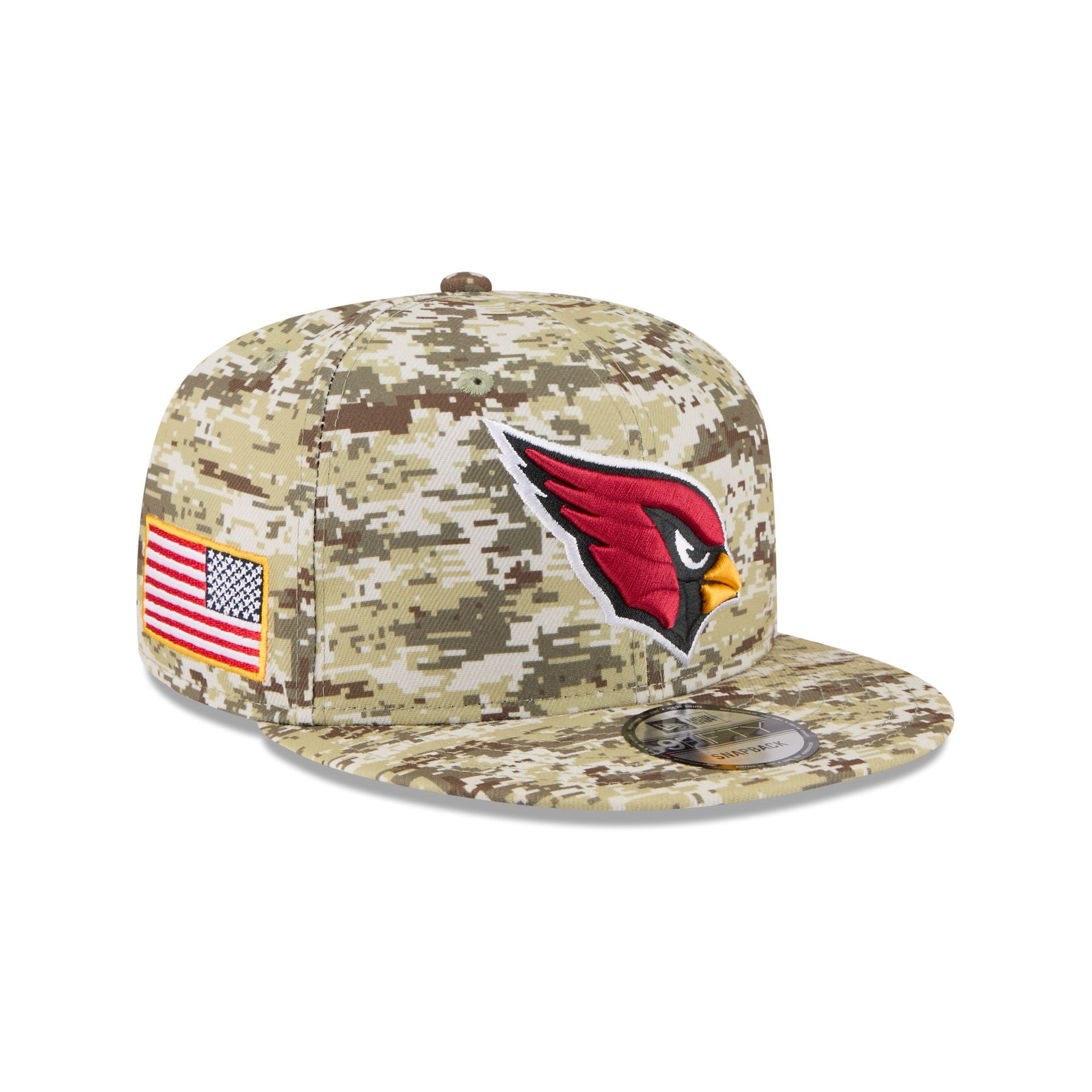 Arizona Cardinals 2025 Salute to Service Fan Gear 9FIFTY Snapback Hat - Nextgenmallstore