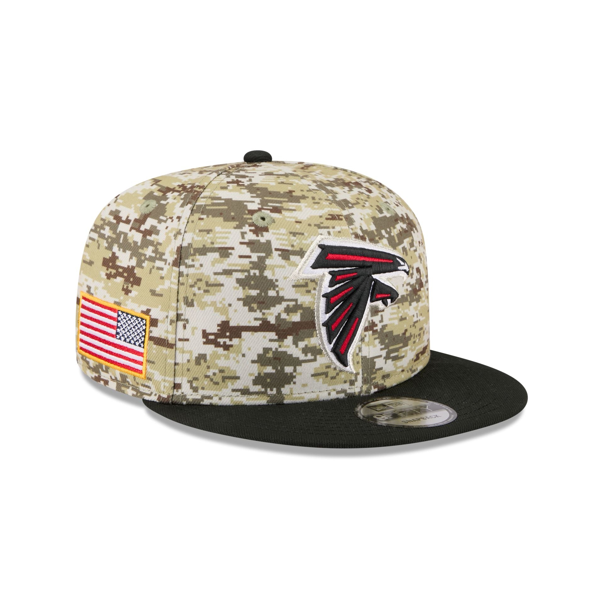 Atlanta Falcons 2025 Salute to Service Fan Gear 9FIFTY Snapback Hat - Nextgenmallstore