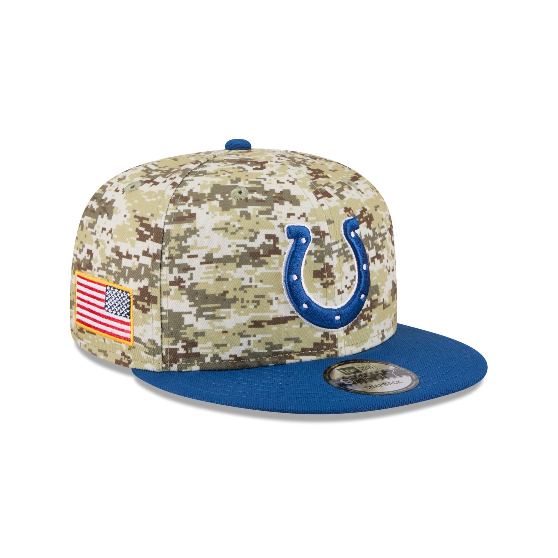 Indianapolis Colts 2025 Salute to Service Fan Gear 9FIFTY Snapback Hat - Nextgenmallstore
