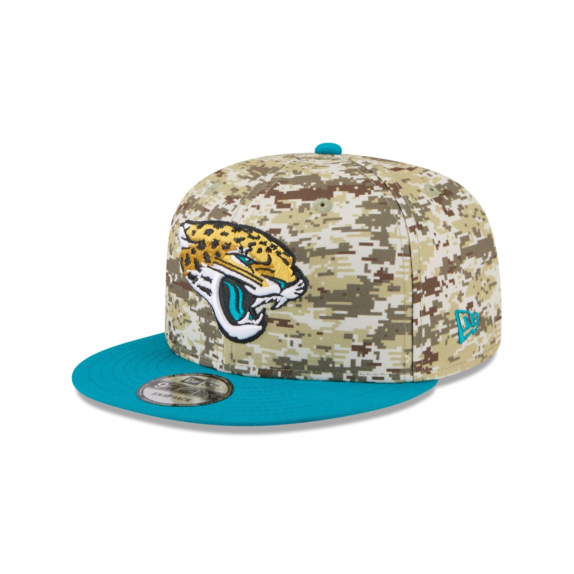 Jacksonville Jaguars 2025 Salute to Service Fan Gear 9FIFTY Snapback Hat