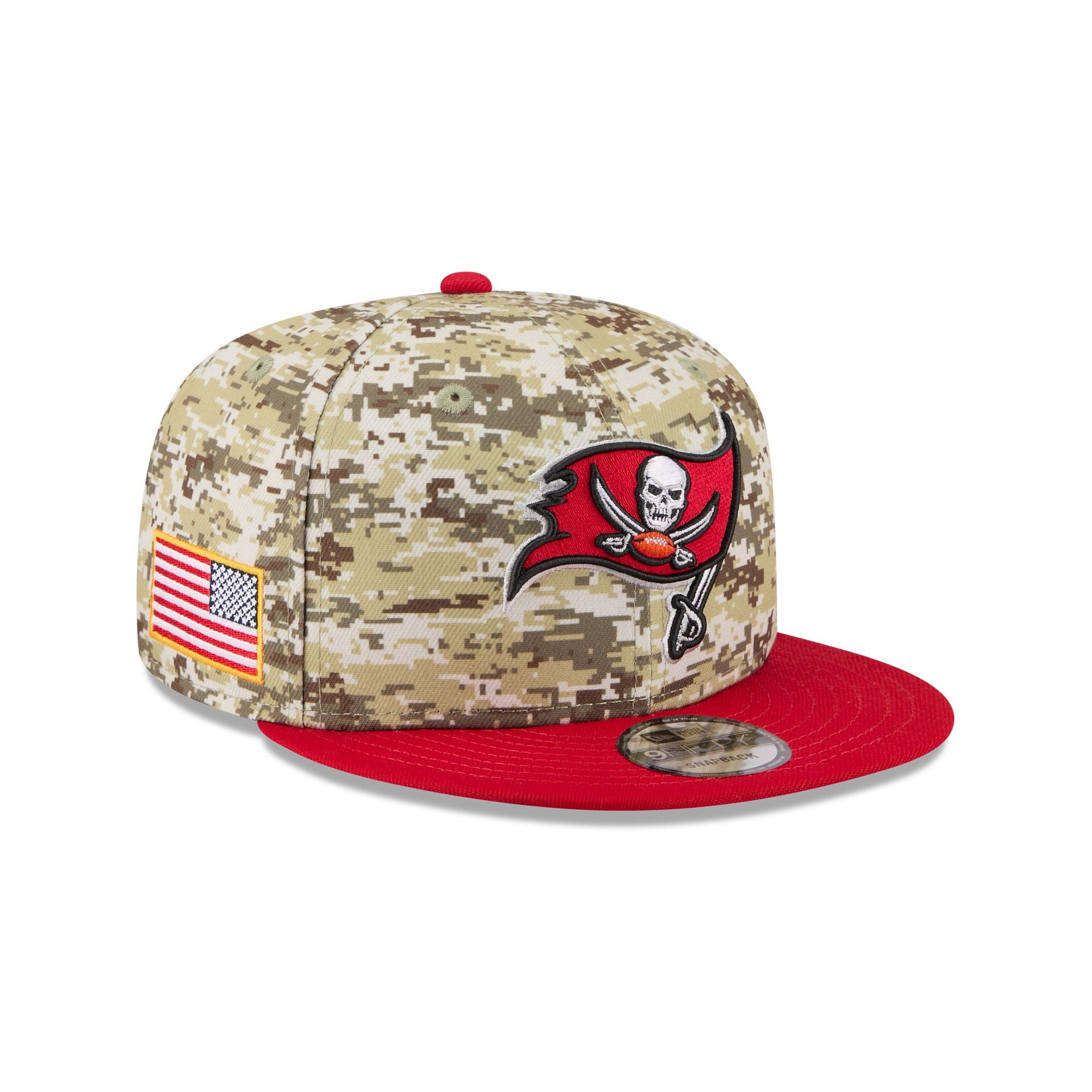Tampa Bay Buccaneers 2025 Salute to Service Fan Gear 9FIFTY Snapback Hat - Nextgenmallstore