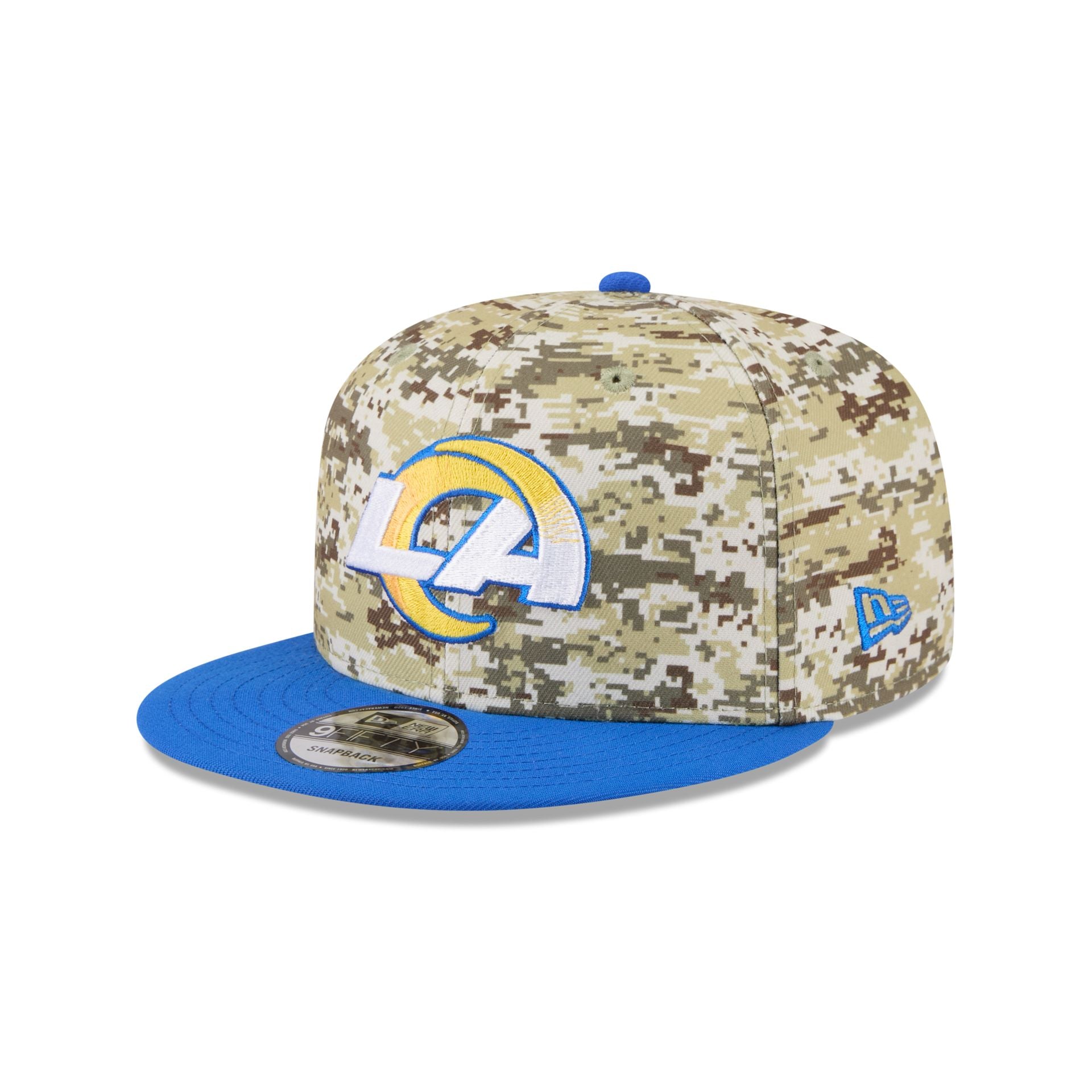 Los Angeles Rams 2025 Salute to Service Fan Gear 9FIFTY Snapback Hat