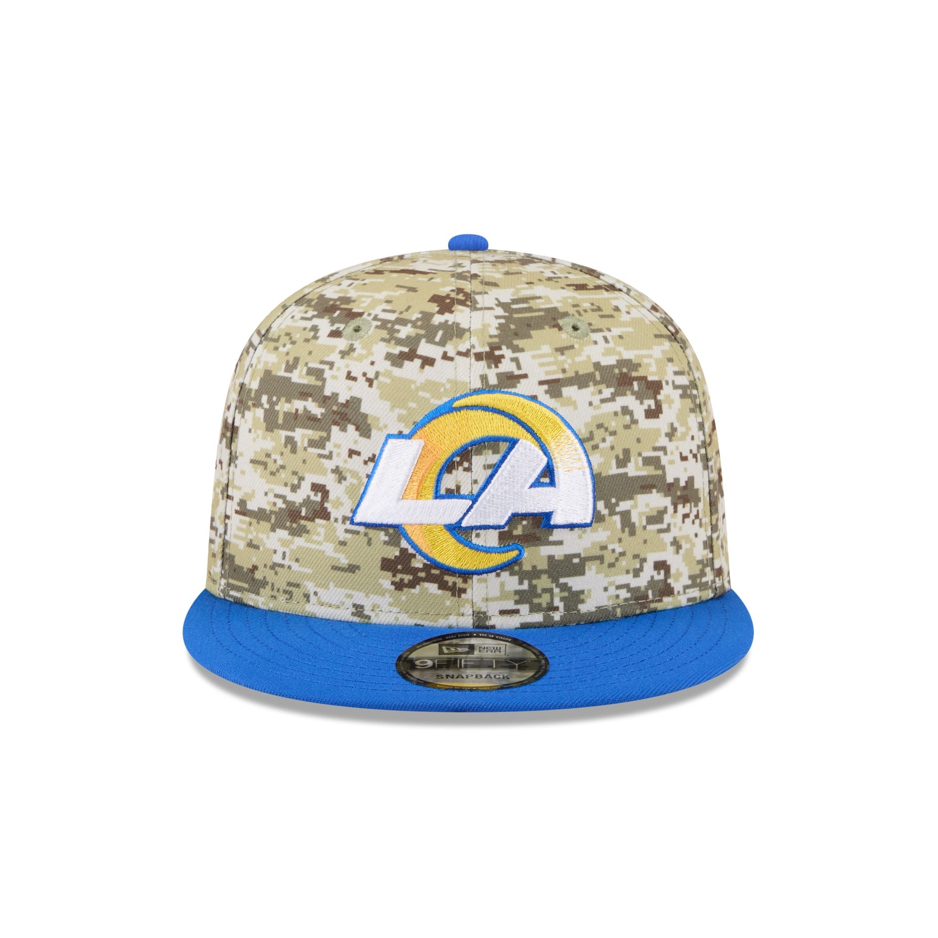 Los Angeles Rams 2025 Salute to Service Fan Gear 9FIFTY Snapback Hat