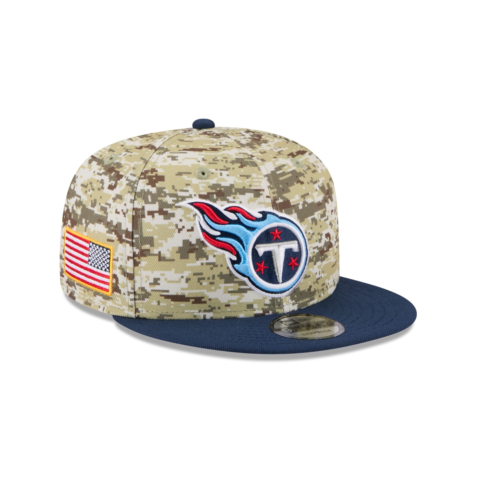 Tennessee Titans 2025 Salute to Service Fan Gear 9FIFTY Snapback Hat - Nextgenmallstore