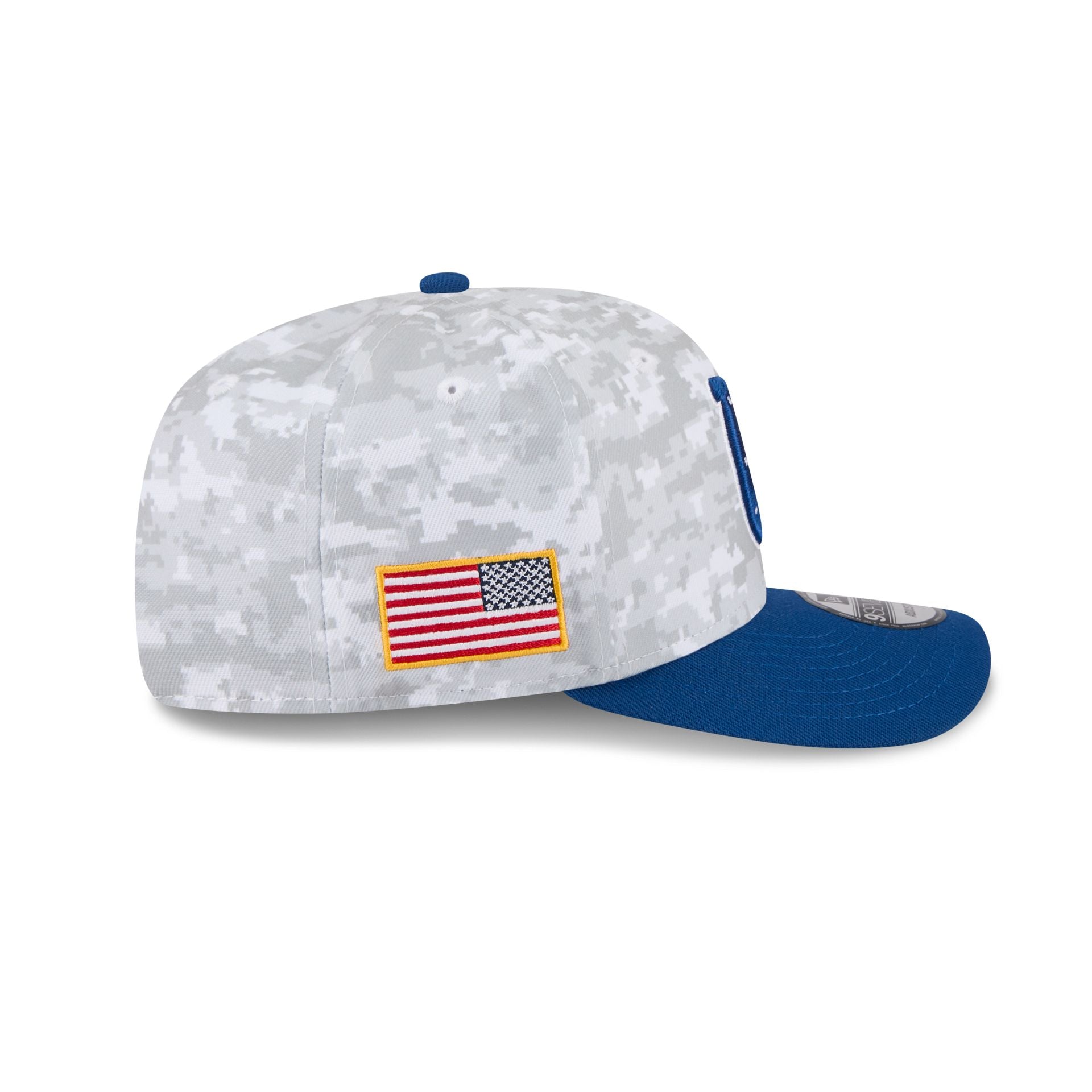 Indianapolis Colts 2025 Salute to Service Fan Gear 9SEVENTY Stretch-Snap Hat