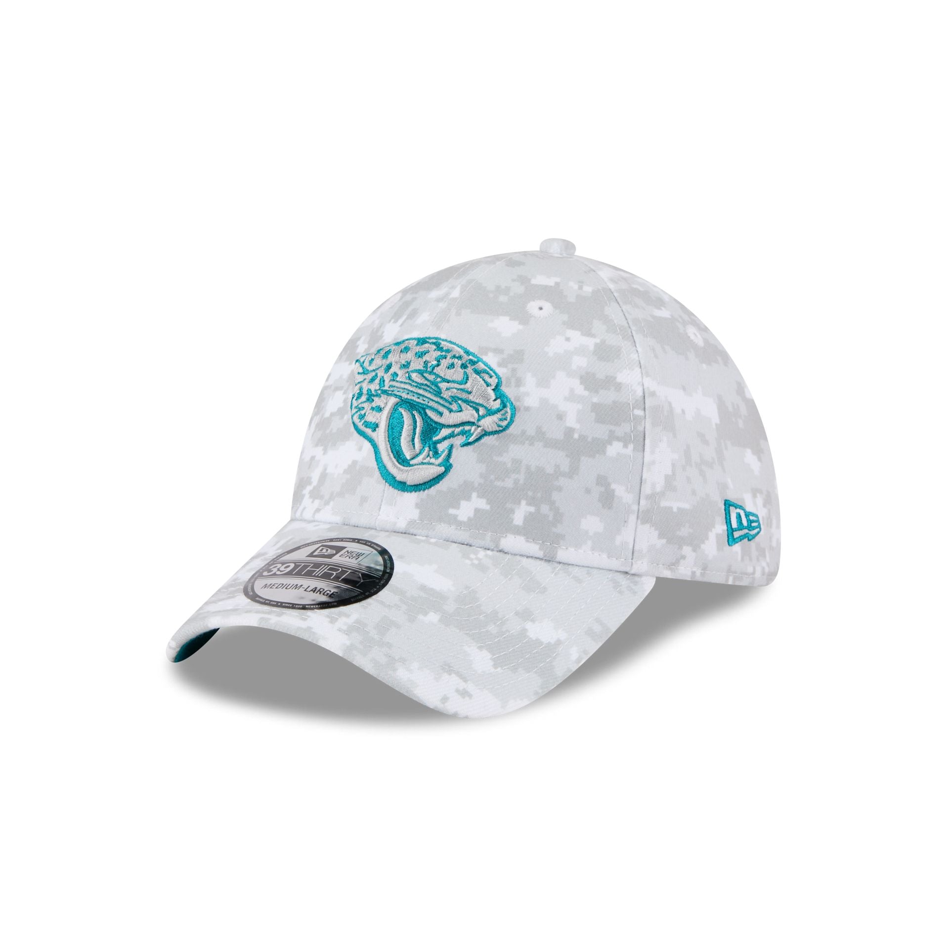 Jacksonville Jaguars 2025 Salute to Service Fan Gear 39THIRTY Stretch Fit Hat