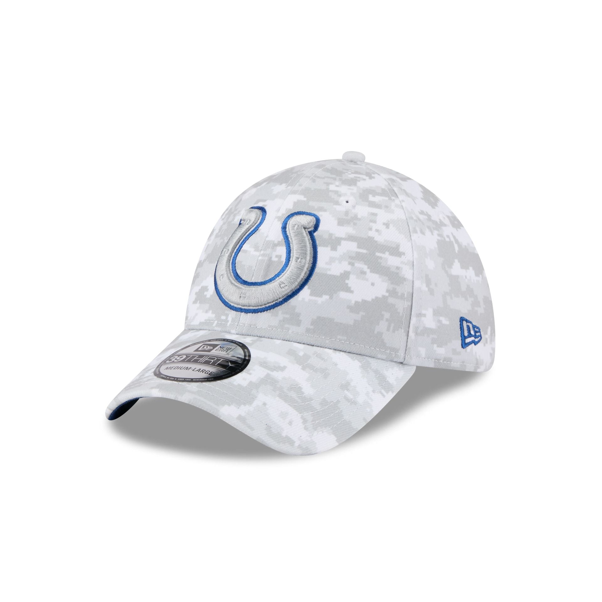 Indianapolis Colts 2025 Salute to Service Fan Gear 39THIRTY Stretch Fit Hat