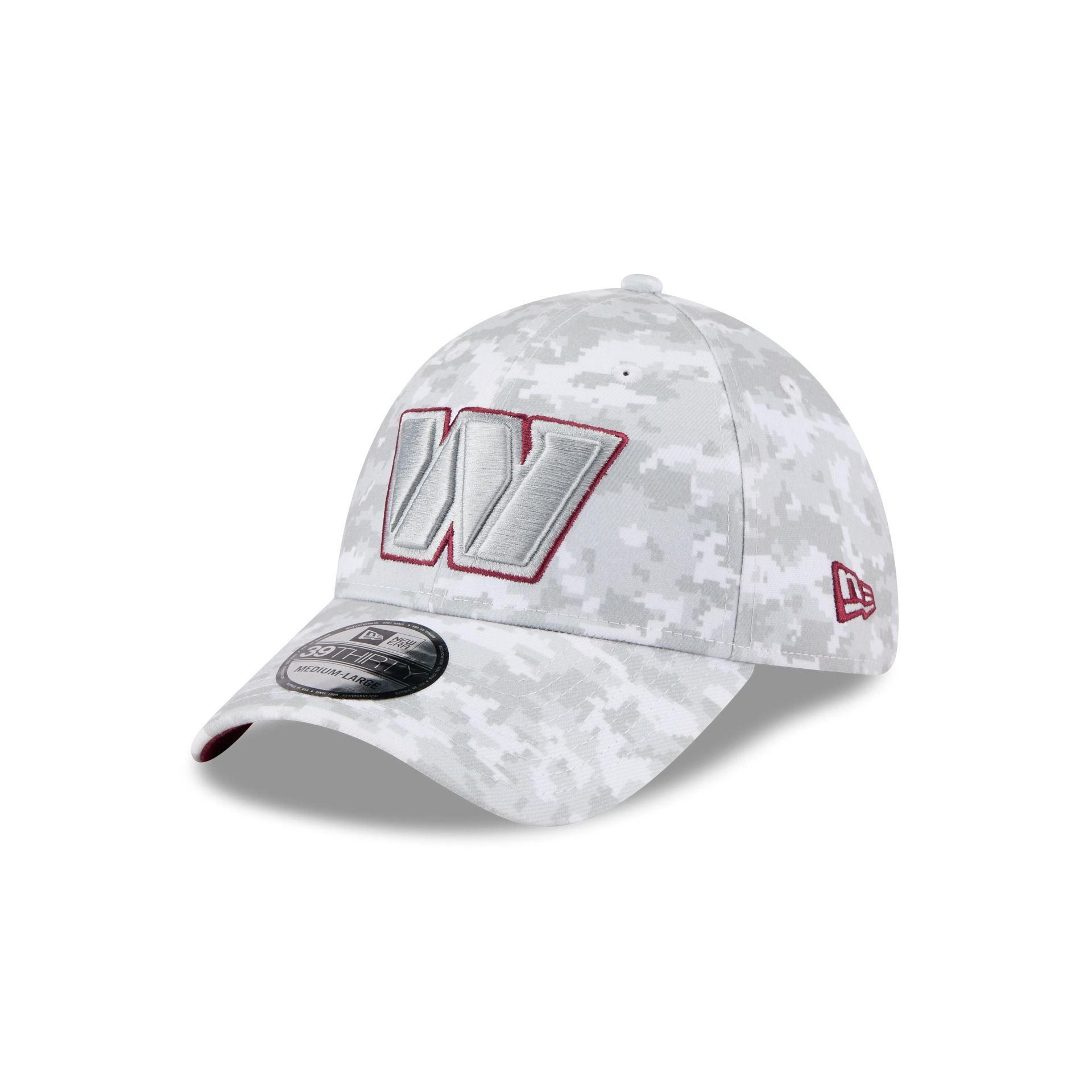Washington Commanders 2025 Salute to Service Fan Gear 39THIRTY Stretch Fit Hat