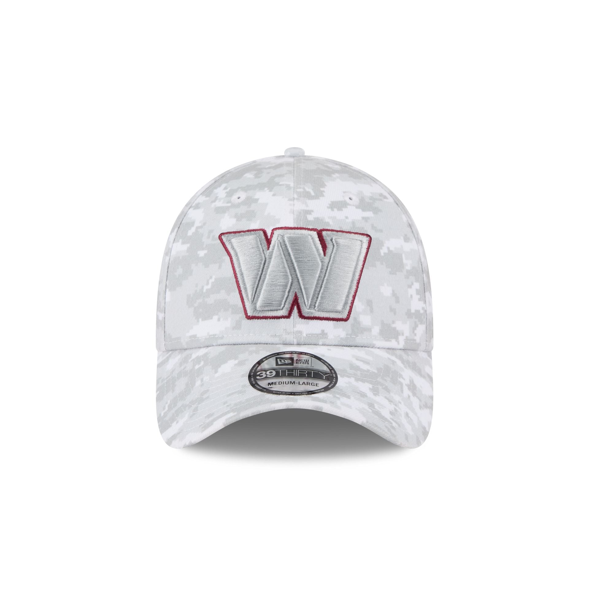 Washington Commanders 2025 Salute to Service Fan Gear 39THIRTY Stretch Fit Hat