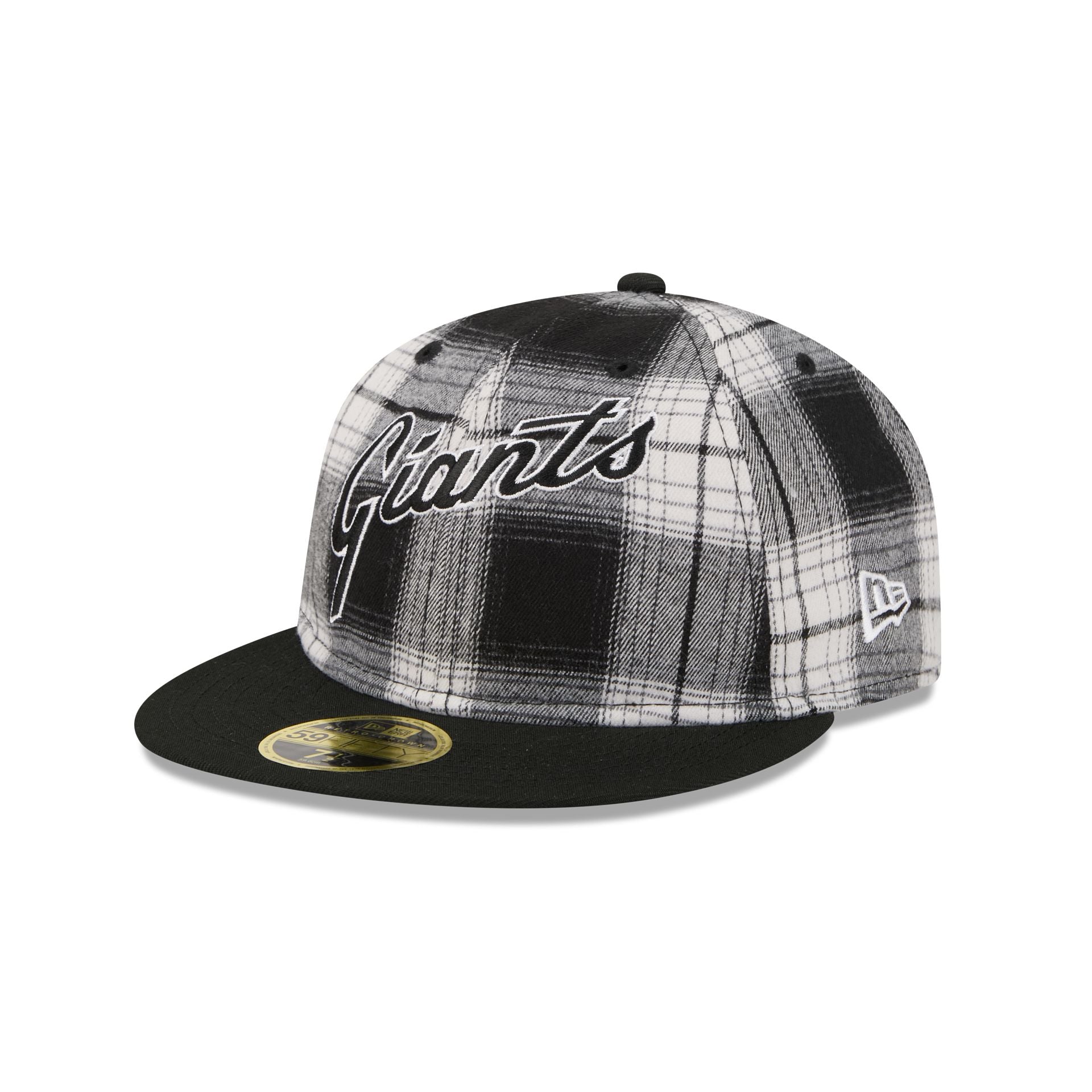 San Francisco Giants Grunge Plaid Retro Crown 59FIFTY Fitted Hat