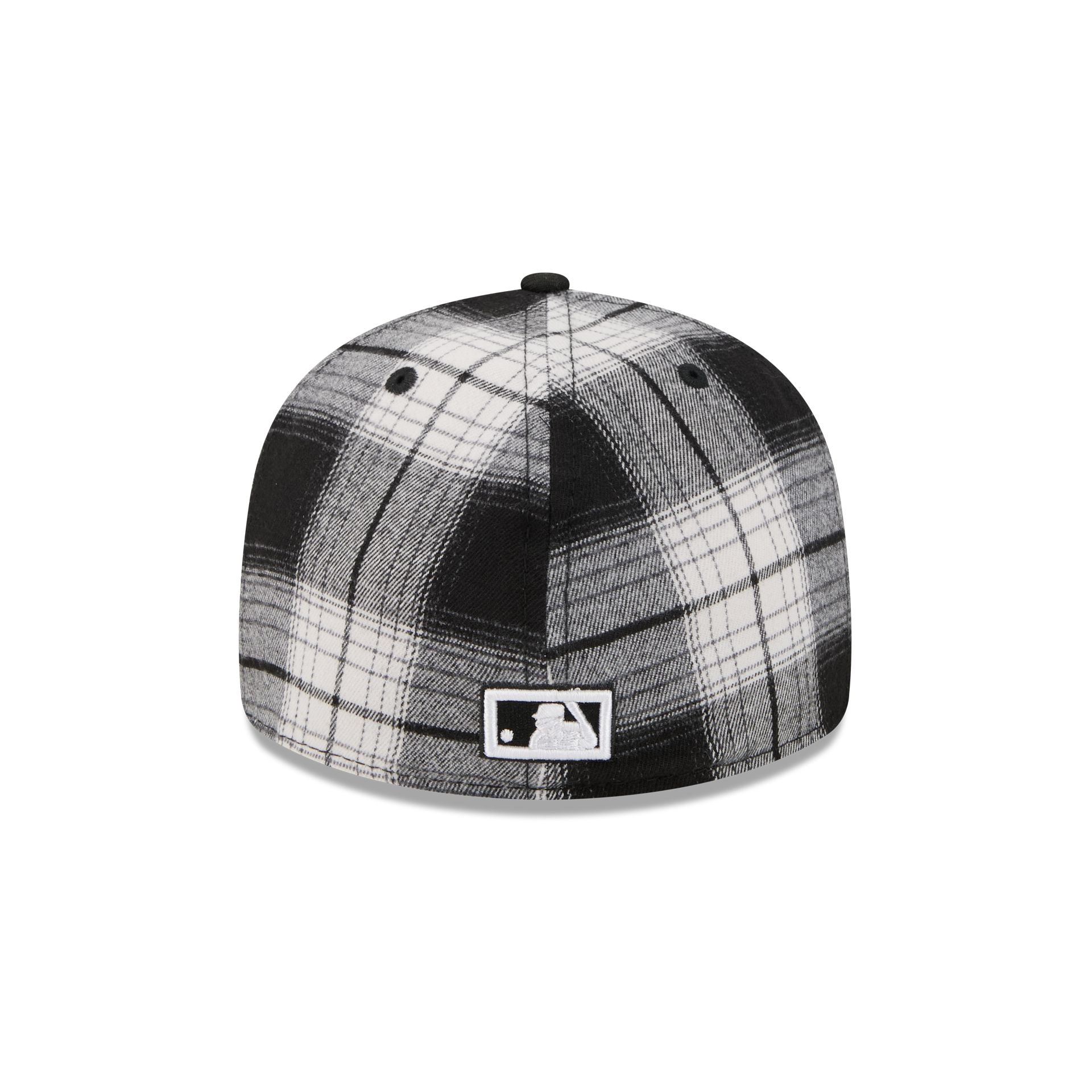 Brooklyn Dodgers Grunge Plaid Retro Crown 59FIFTY Fitted Hat