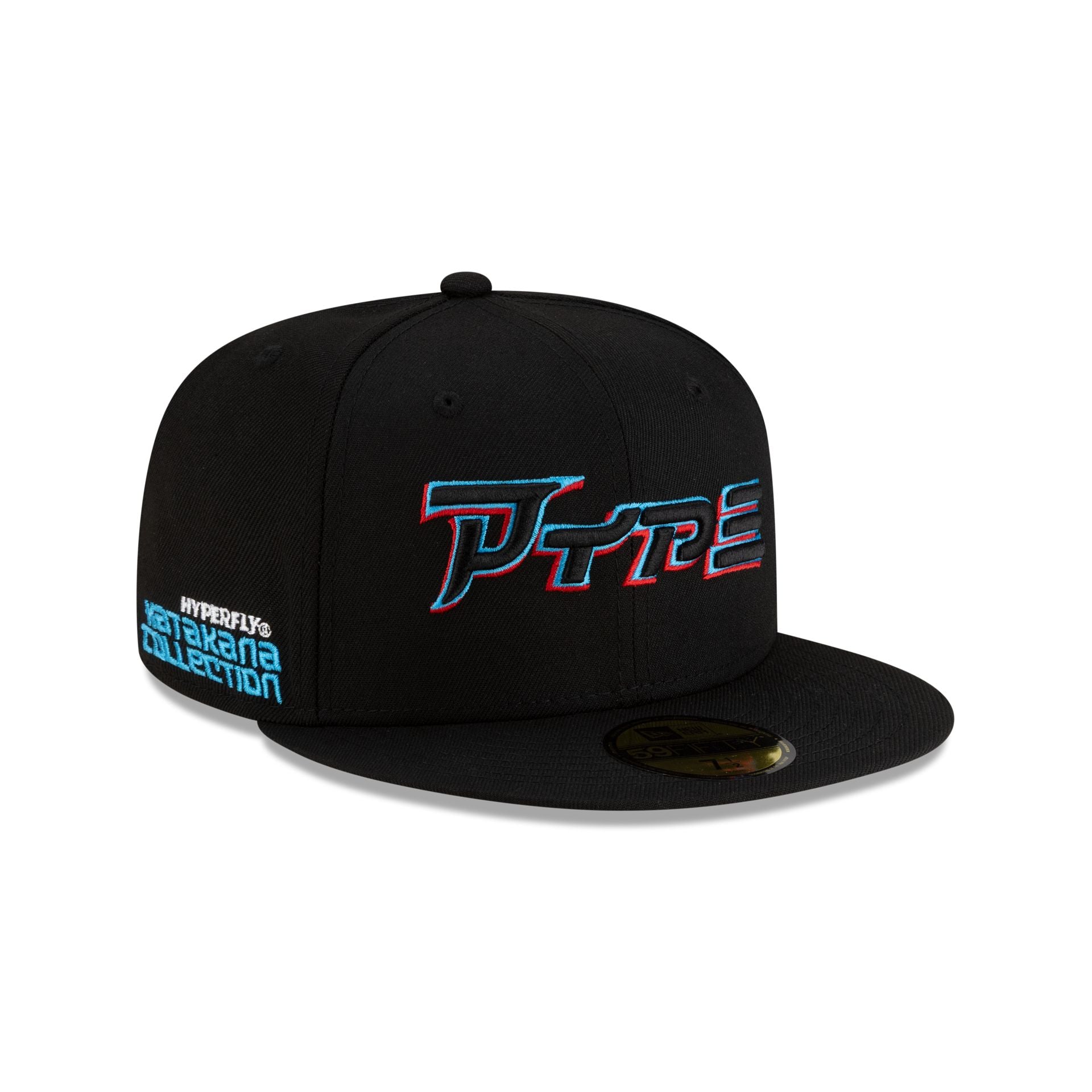 Hyperfly Katakana x Miami Marlins 59FIFTY Fitted Hat - Nextgenmallstore