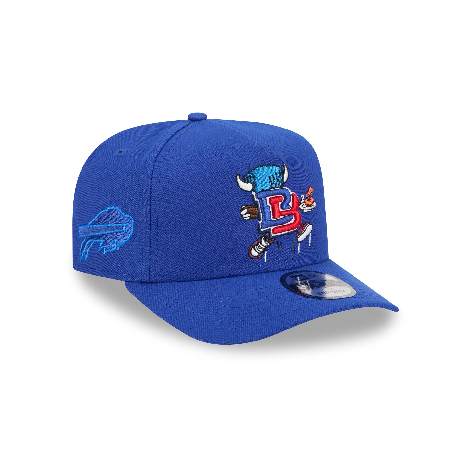 Buffalo Bills Cartoon 9FIFTY A-Frame Snapback Hat - Nextgenmallstore