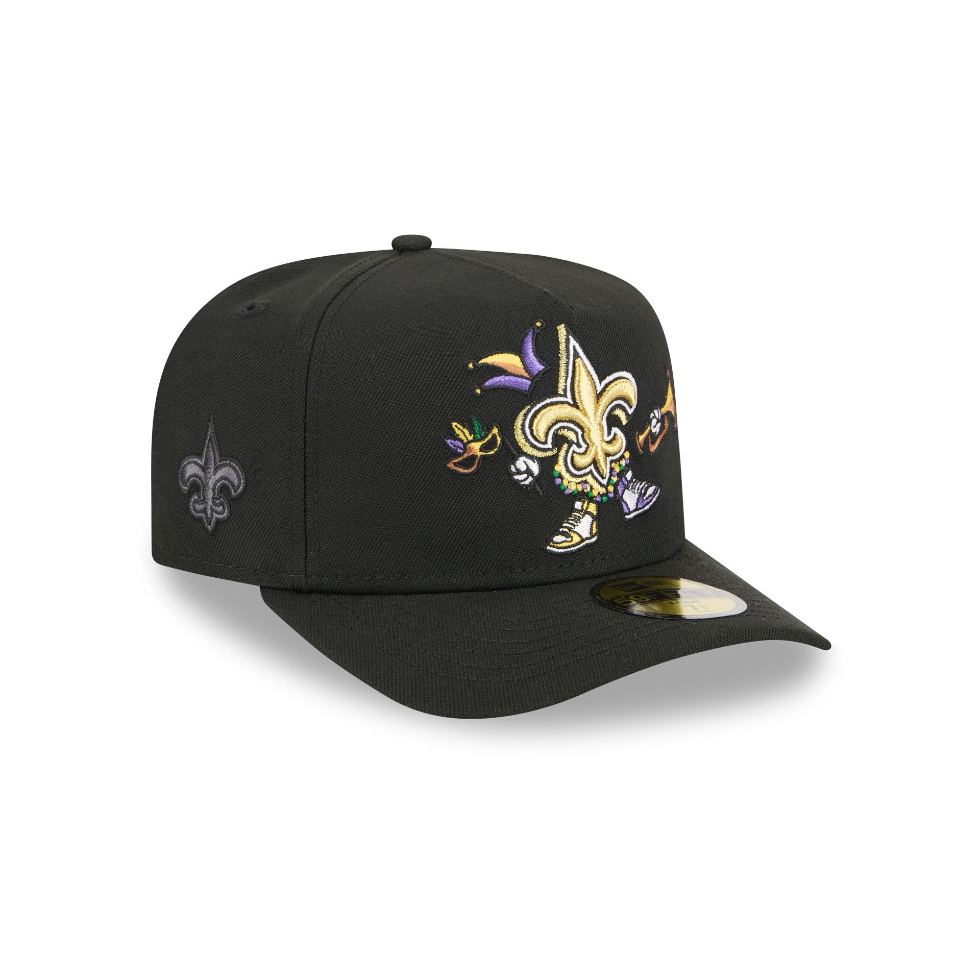 New Orleans Saints Cartoon 59FIFTY A-Frame Fitted Hat
