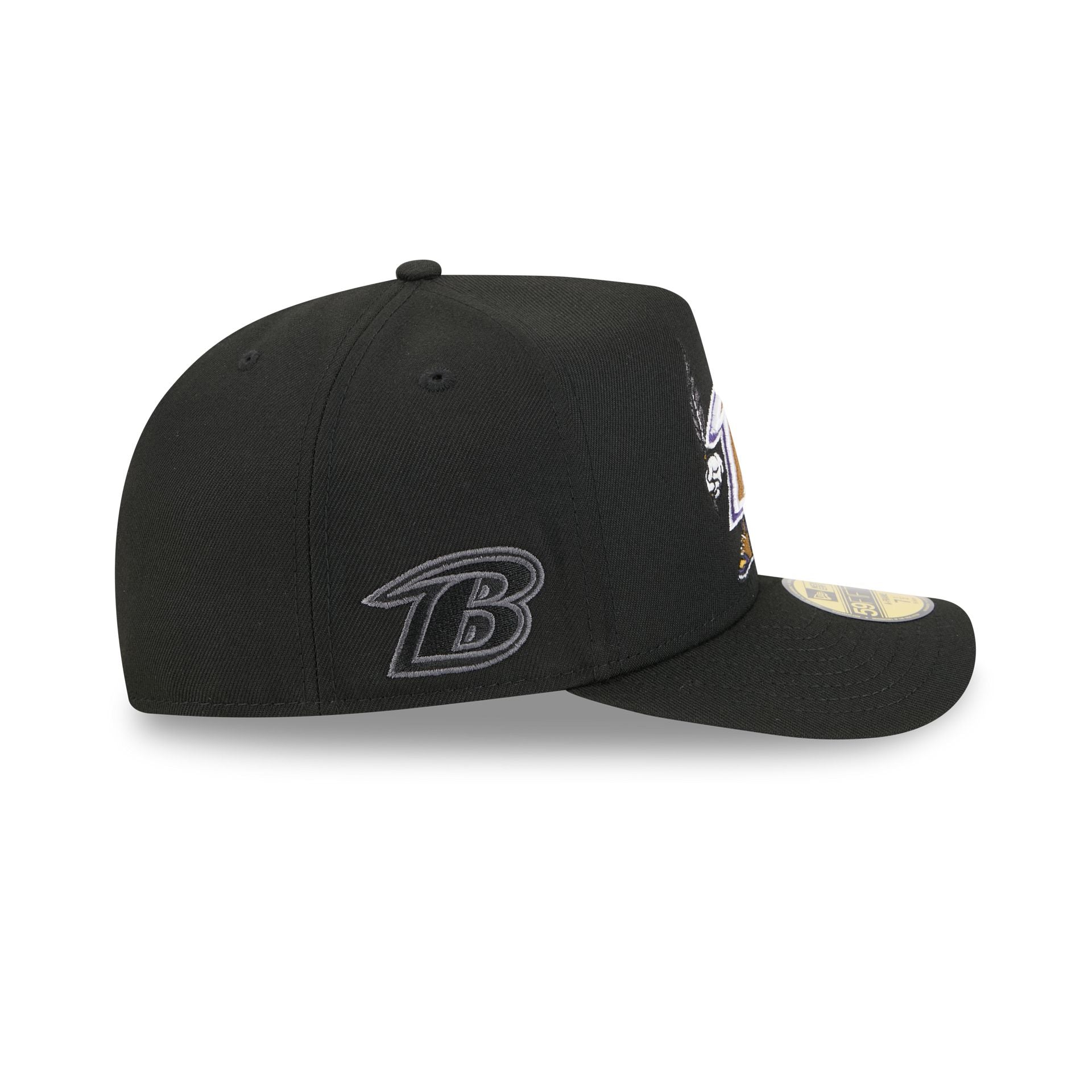 Baltimore Ravens Cartoon 59FIFTY A-Frame Fitted Hat
