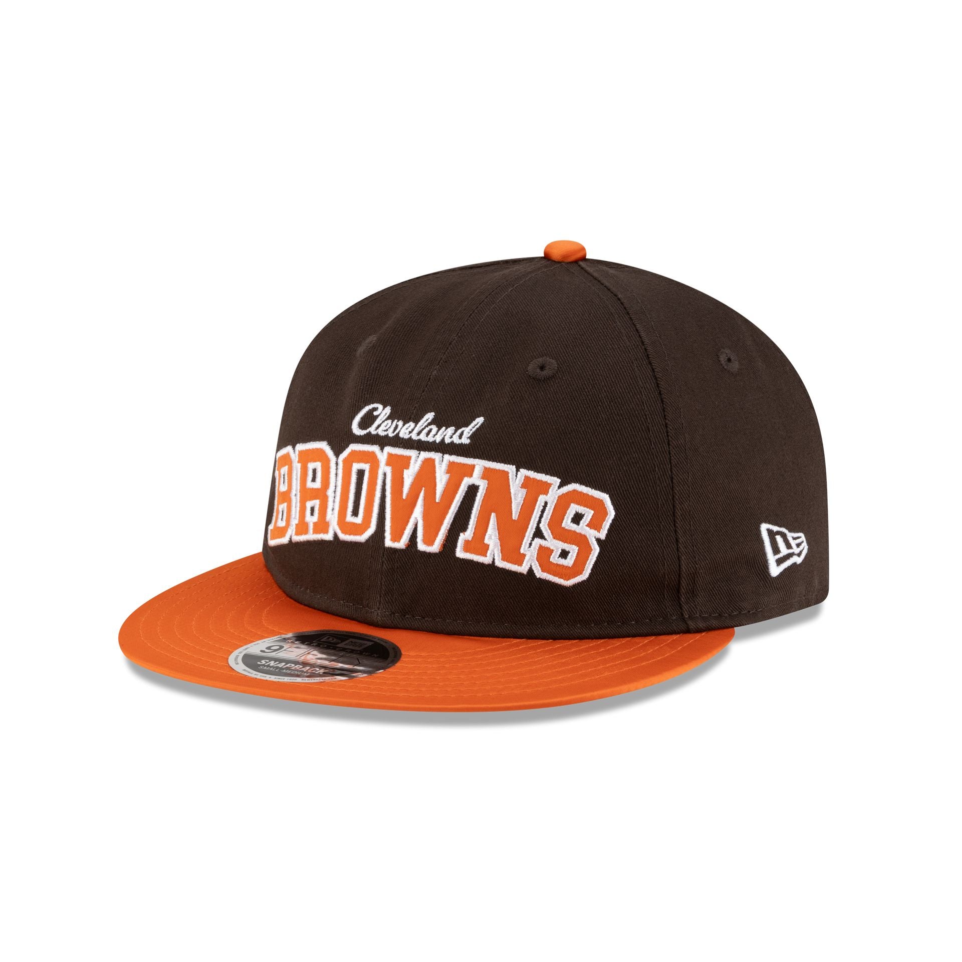 Cleveland Browns International Games Series Historic Retro Crown 9FIFTY Snapback Hat - Nextgenmallstore