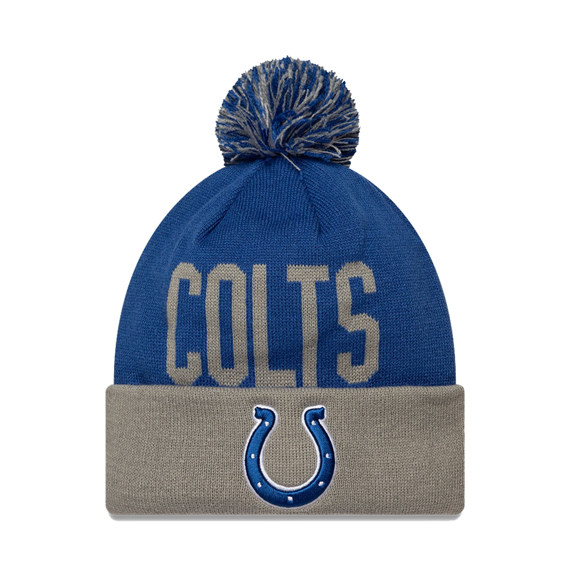 Indianapolis Colts Berlin Game Team Pom Knit Hat - Nextgenmallstore