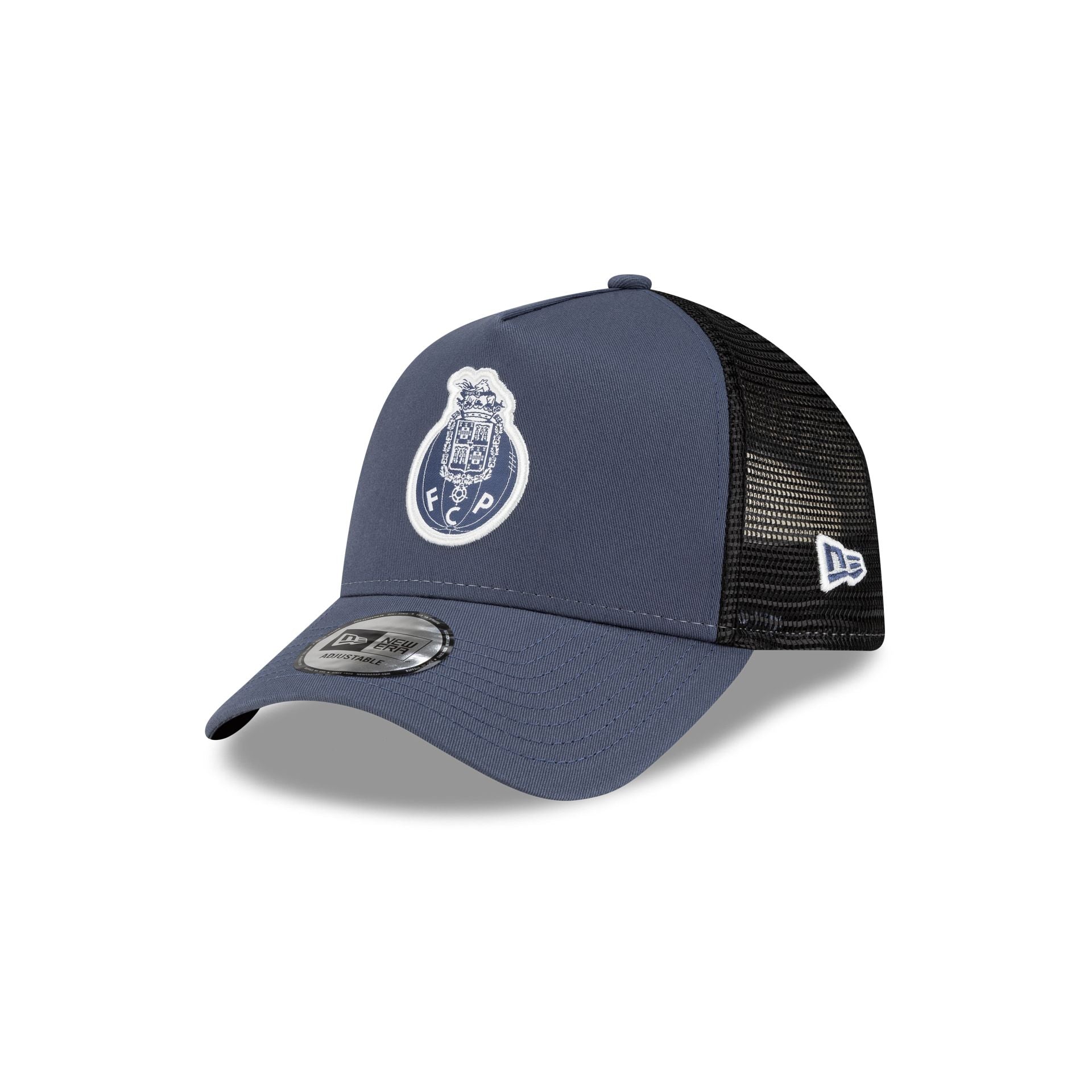 FC Porto Kit Hook Up Dark Blue 9FORTY A-Frame Trucker Hat - Nextgenmallstore