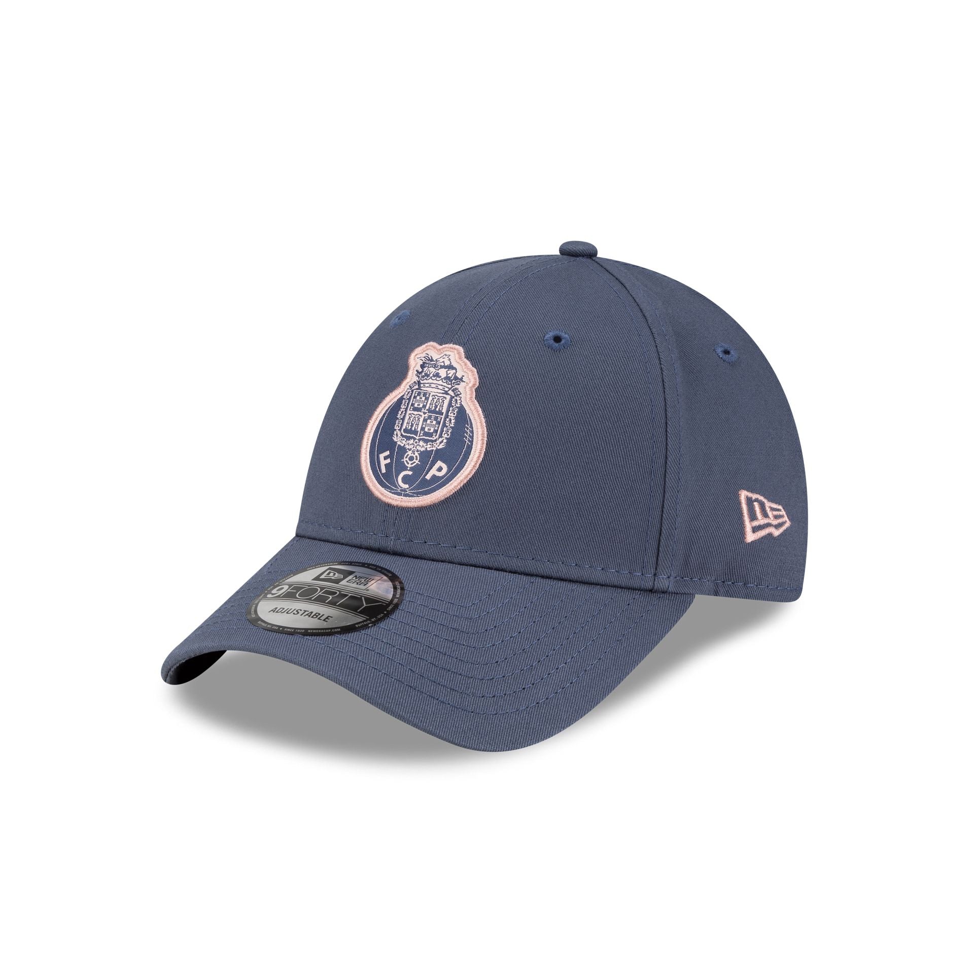 FC Porto Kit Hook Up Dark Blue 9FORTY Adjustable Hat - Nextgenmallstore