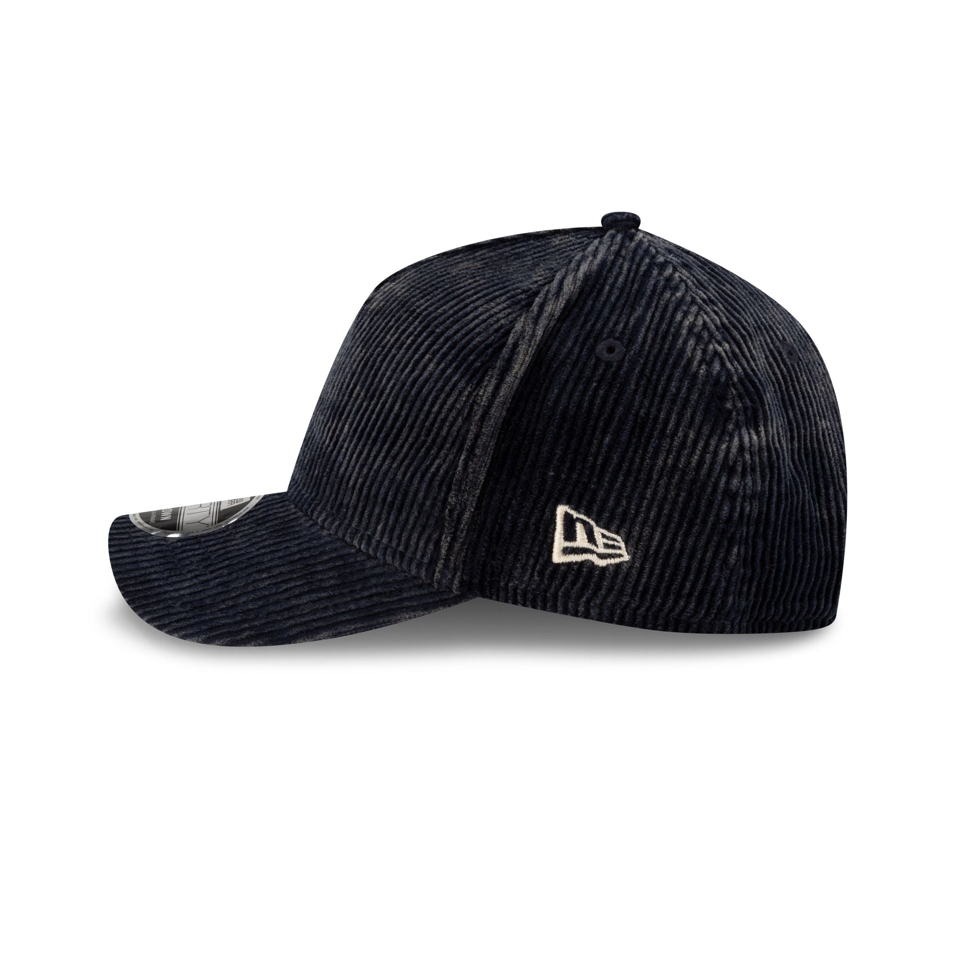 Nextgenmallstore Washed Corduroy Navy 9FORTY M-Crown A-Frame Snapback Hat