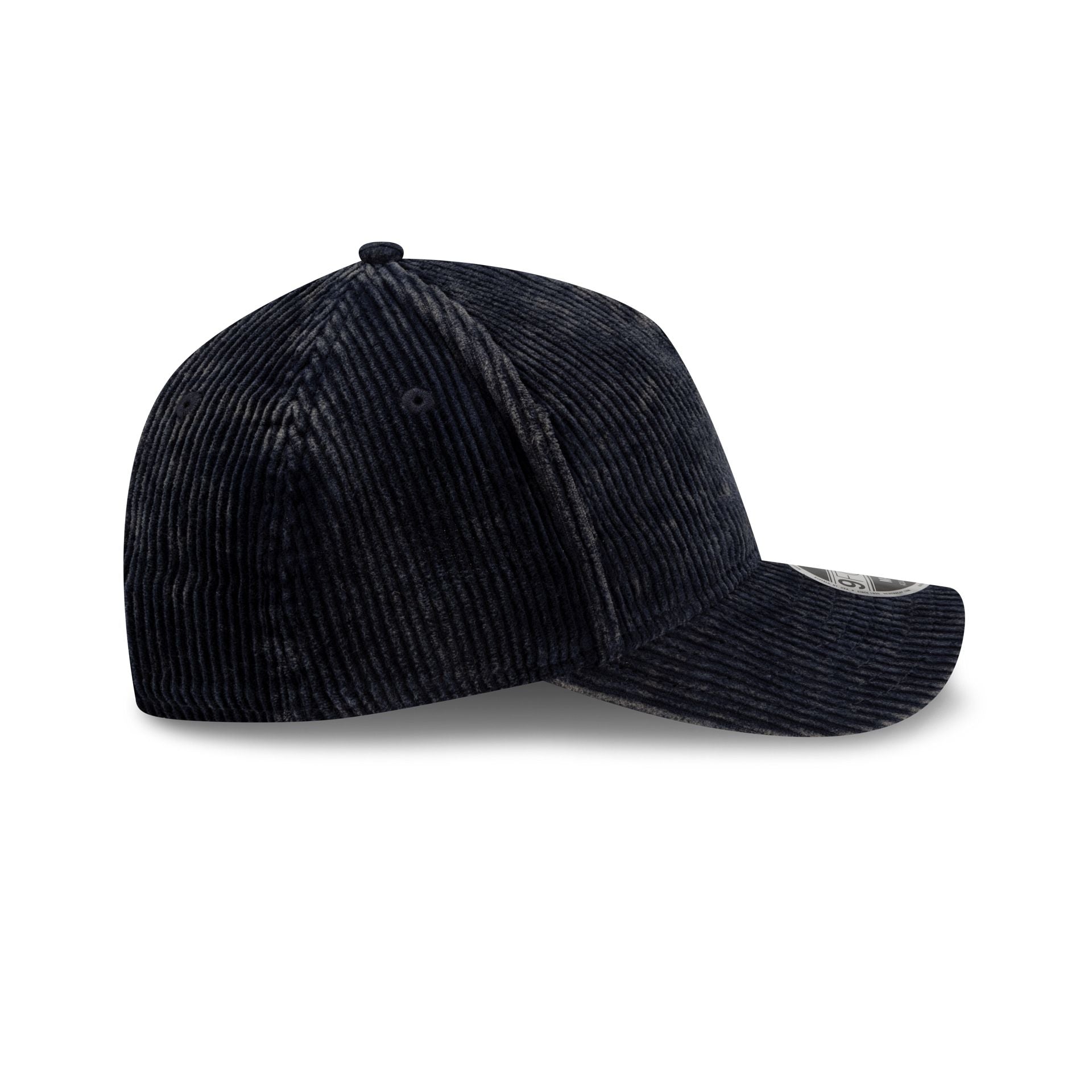 Nextgenmallstore Washed Corduroy Navy 9FORTY M-Crown A-Frame Snapback Hat