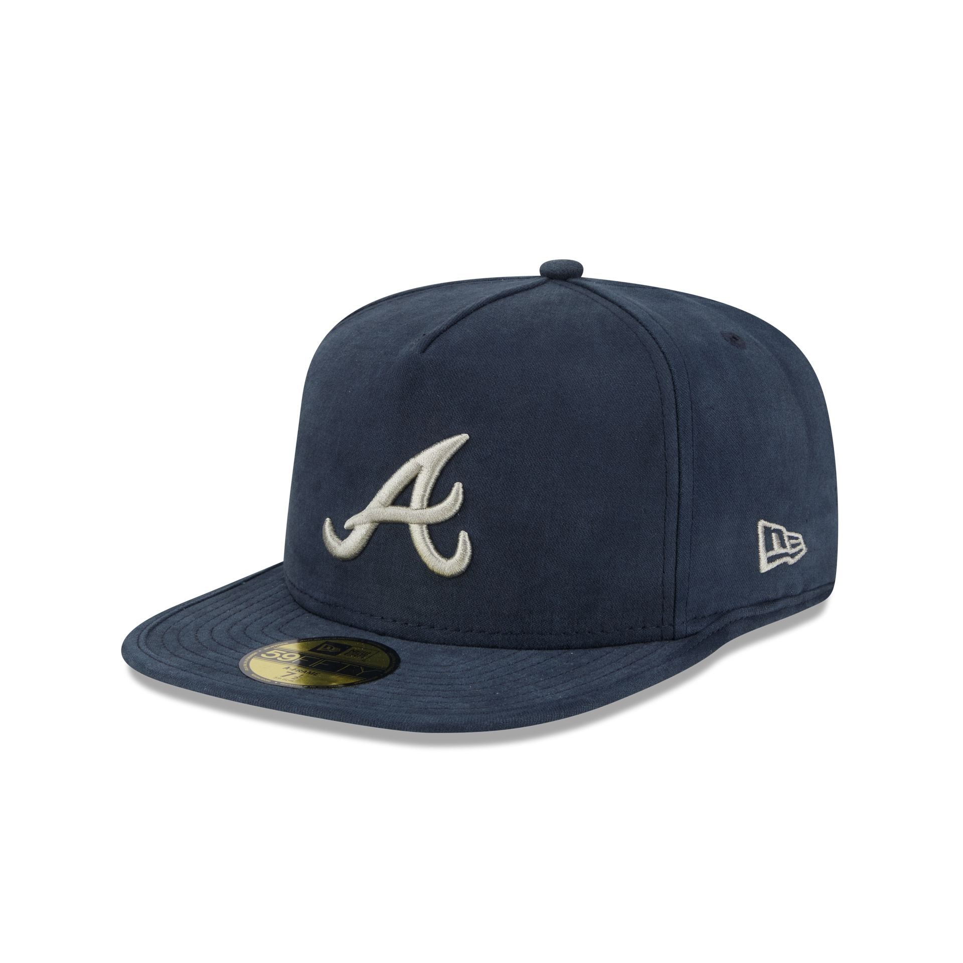 Atlanta Braves Quilted 59FIFTY A-Frame Fitted Hat - Nextgenmallstore