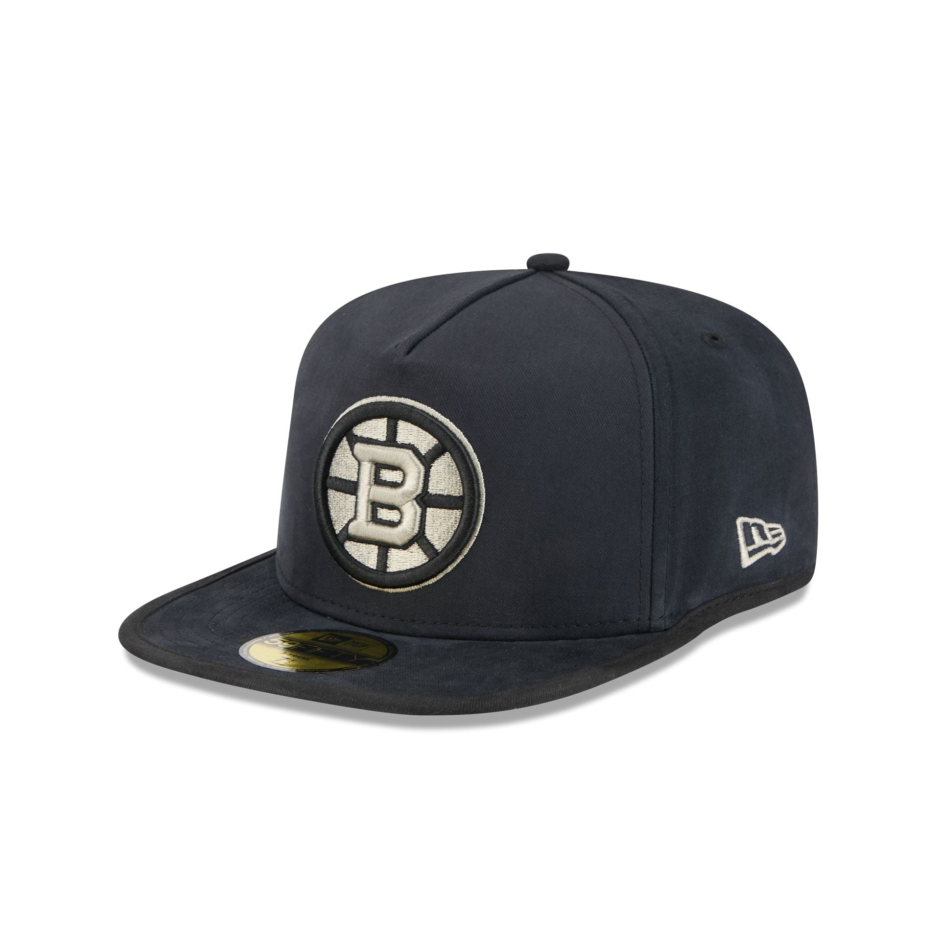 Boston Bruins Quilted 59FIFTY A-Frame Fitted Hat - Nextgenmallstore