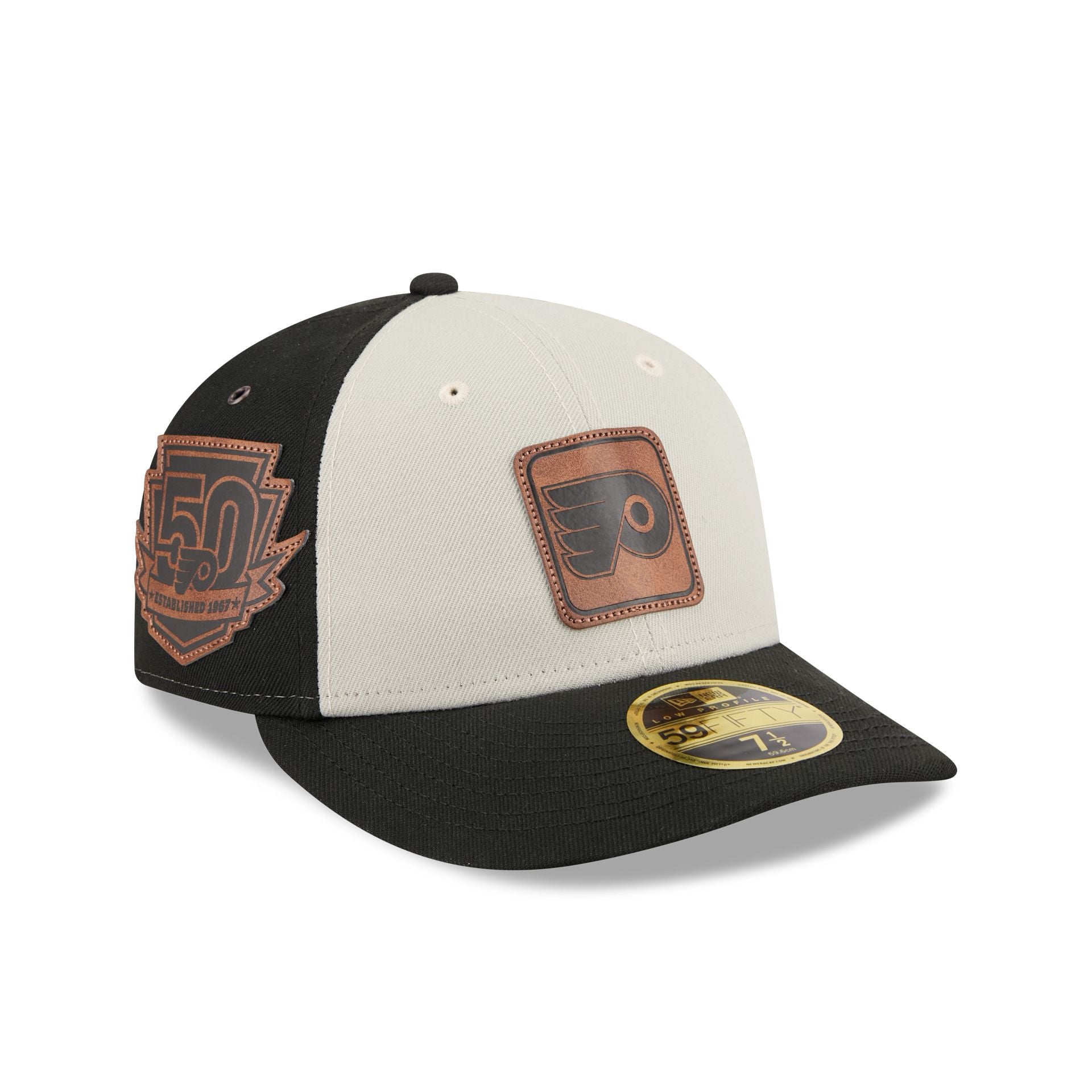 Philadelphia Flyers Quilted Low Profile 59FIFTY Fitted Hat - Nextgenmallstore