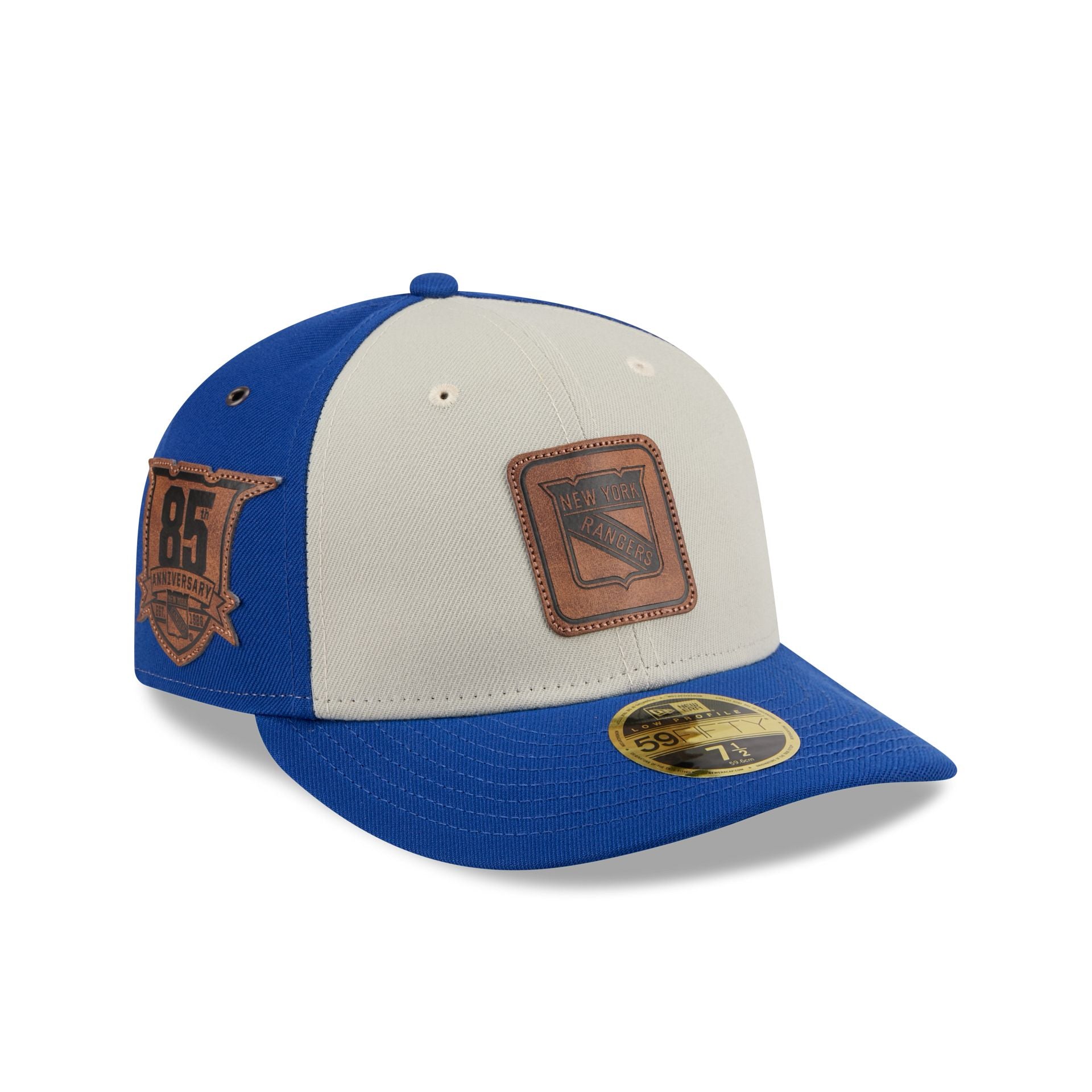 New York Rangers Quilted Low Profile 59FIFTY Fitted Hat