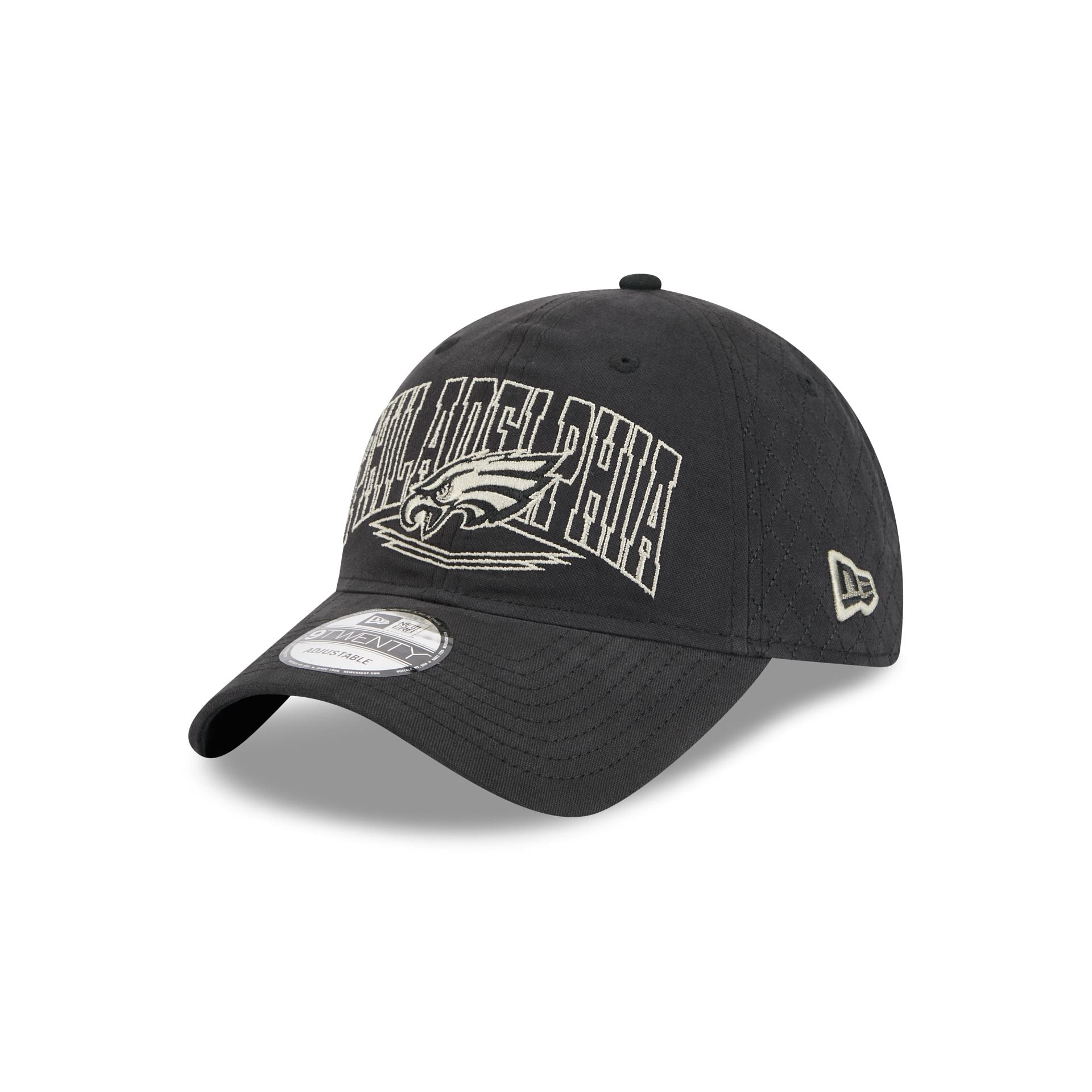 Philadelphia Eagles Quilted Wordmark 9TWENTY Adjustable Hat