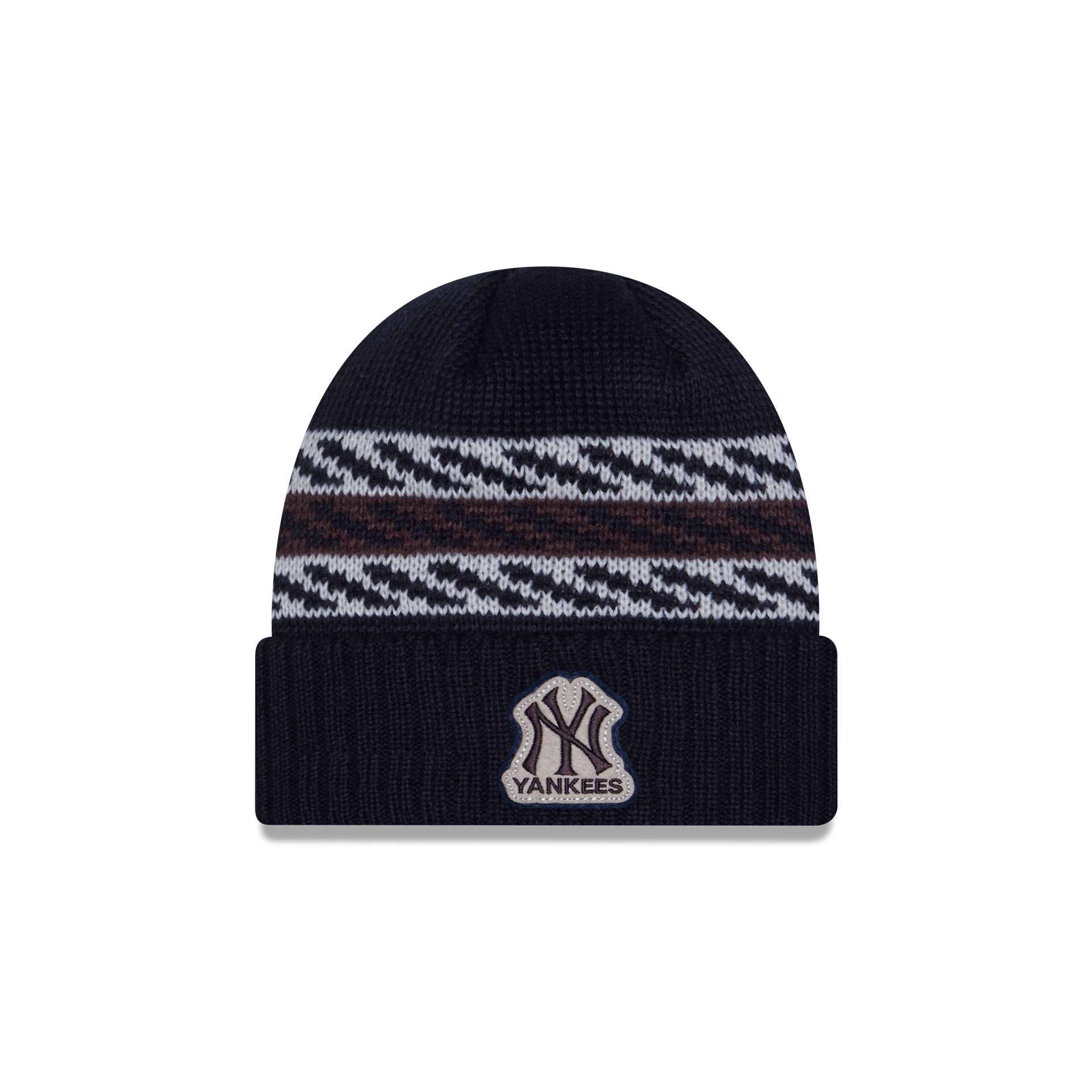 New York Yankees Quilted Cuff Knit Hat