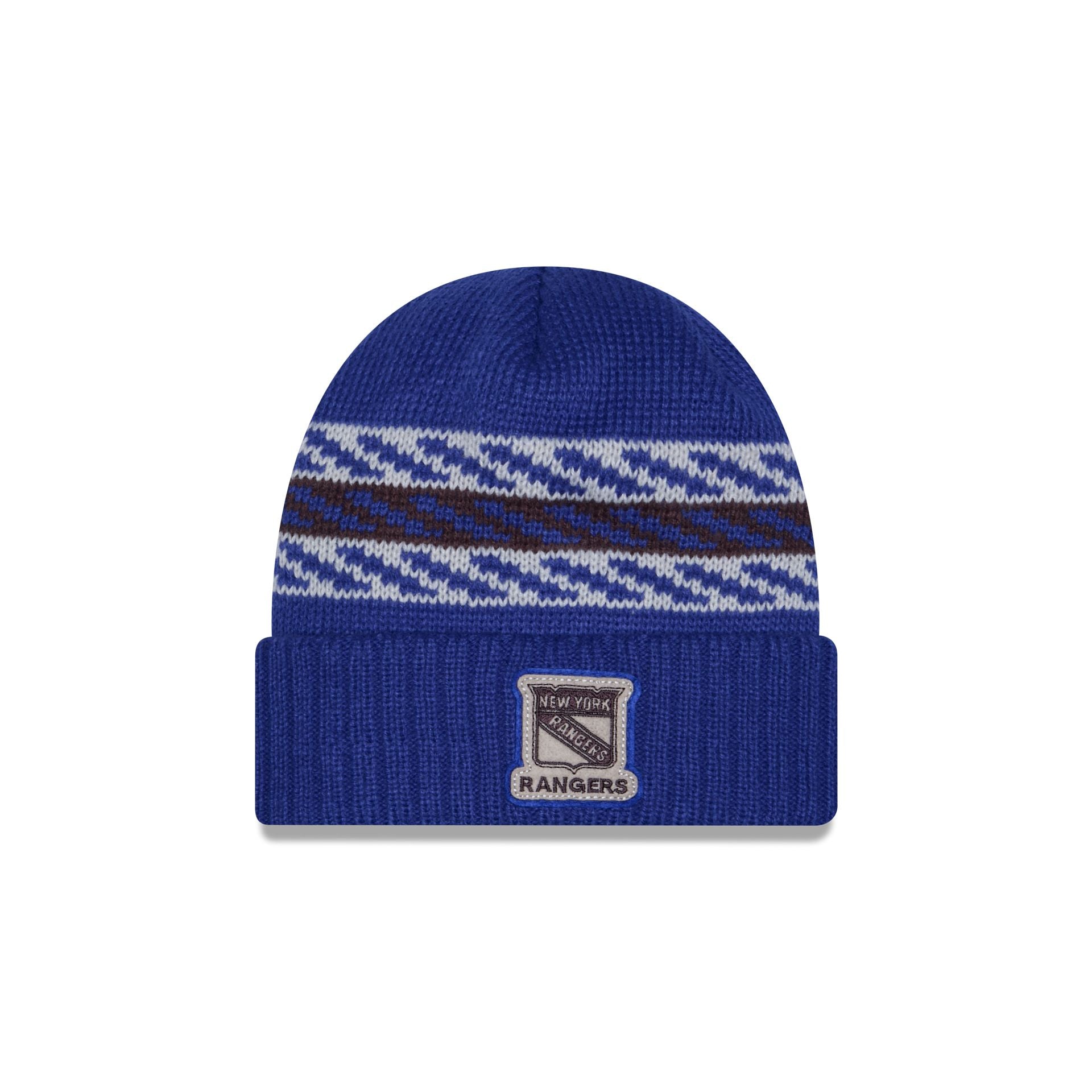 New York Rangers Quilted Cuff Knit Hat - Nextgenmallstore
