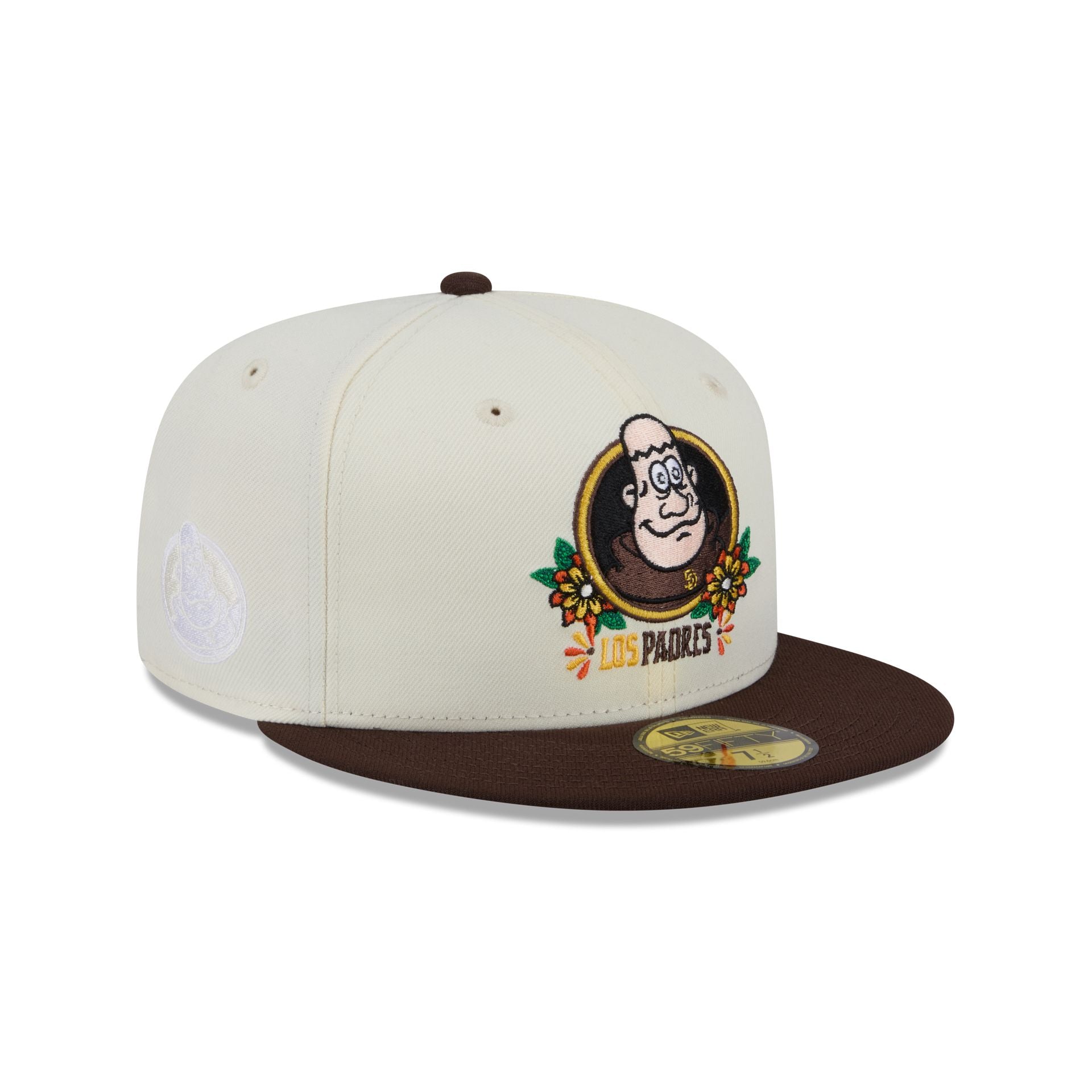 San Diego Padres Day of the Dead Sugar Skull Mascot 59FIFTY Fitted Hat - Nextgenmallstore