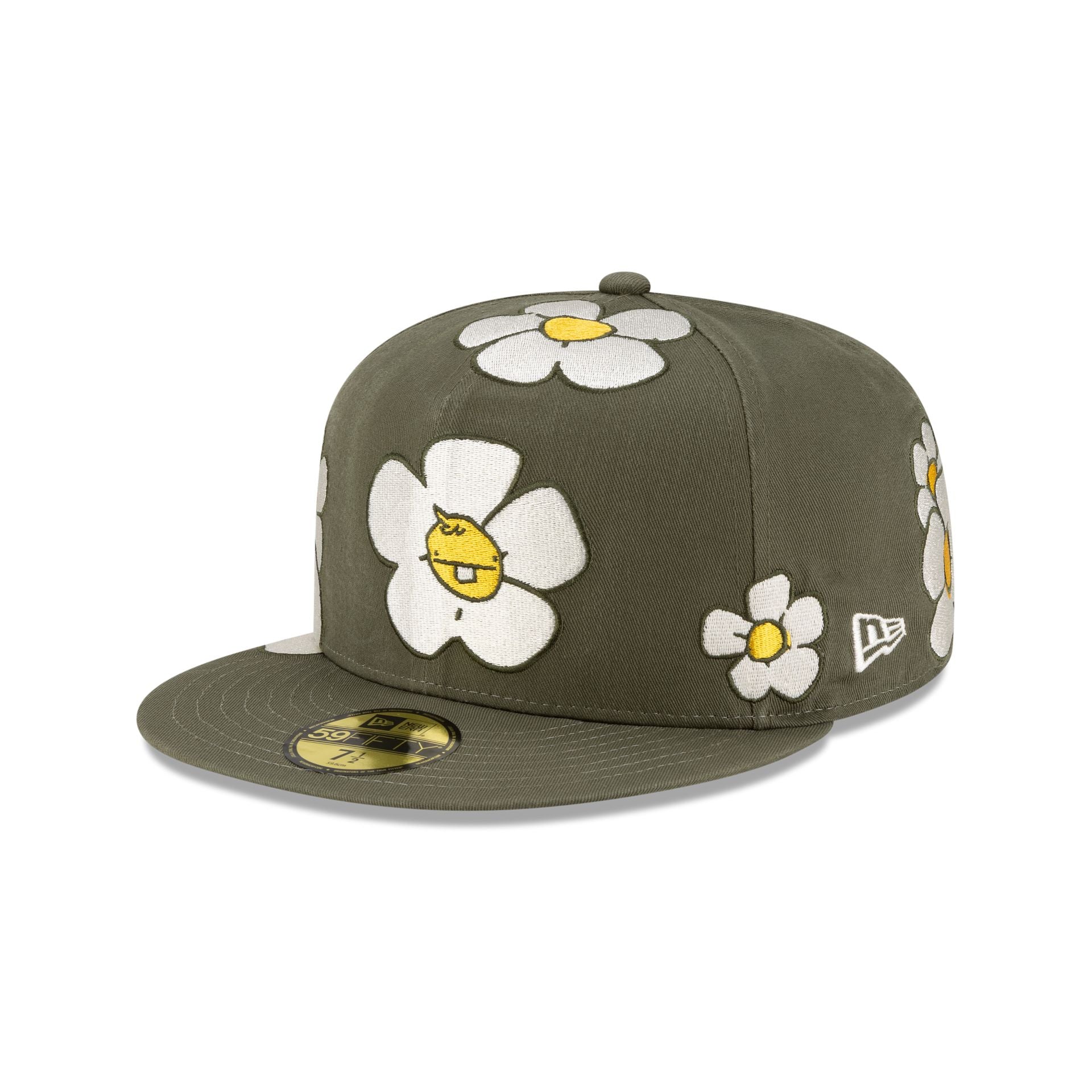 Rodrigo Roji x Nextgenmallstore Olive 59FIFTY Fitted Hat - Nextgenmallstore