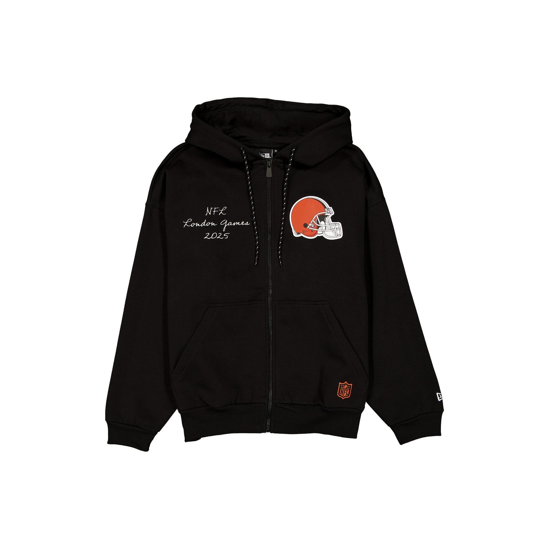 Cleveland Browns London Game Premium Full-Zip Hoodie