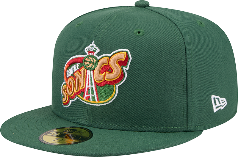 Seattle Supersonics 1995-2001 Hardwood Classics 59FIFTY Fitted Hat