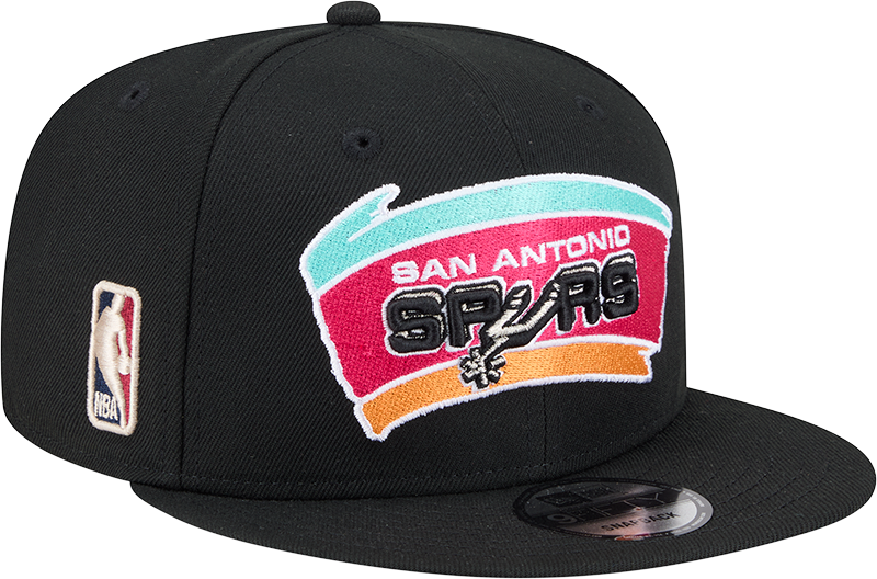 San Antonio Spurs 1989-2001 Hardwood Classics 9FIFTY Snapback Hat