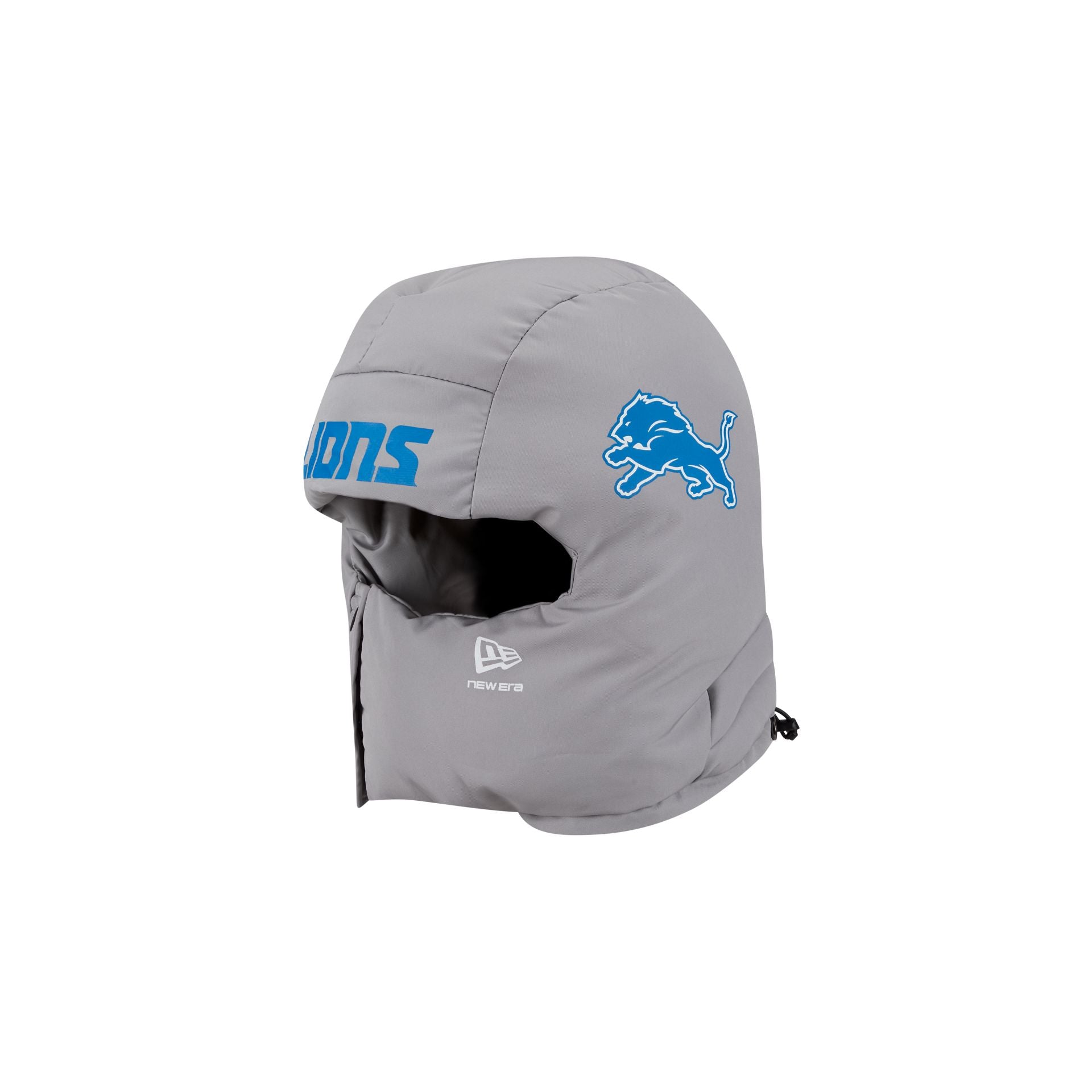 Detroit Lions Helmet Puffer Hood - Nextgenmallstore