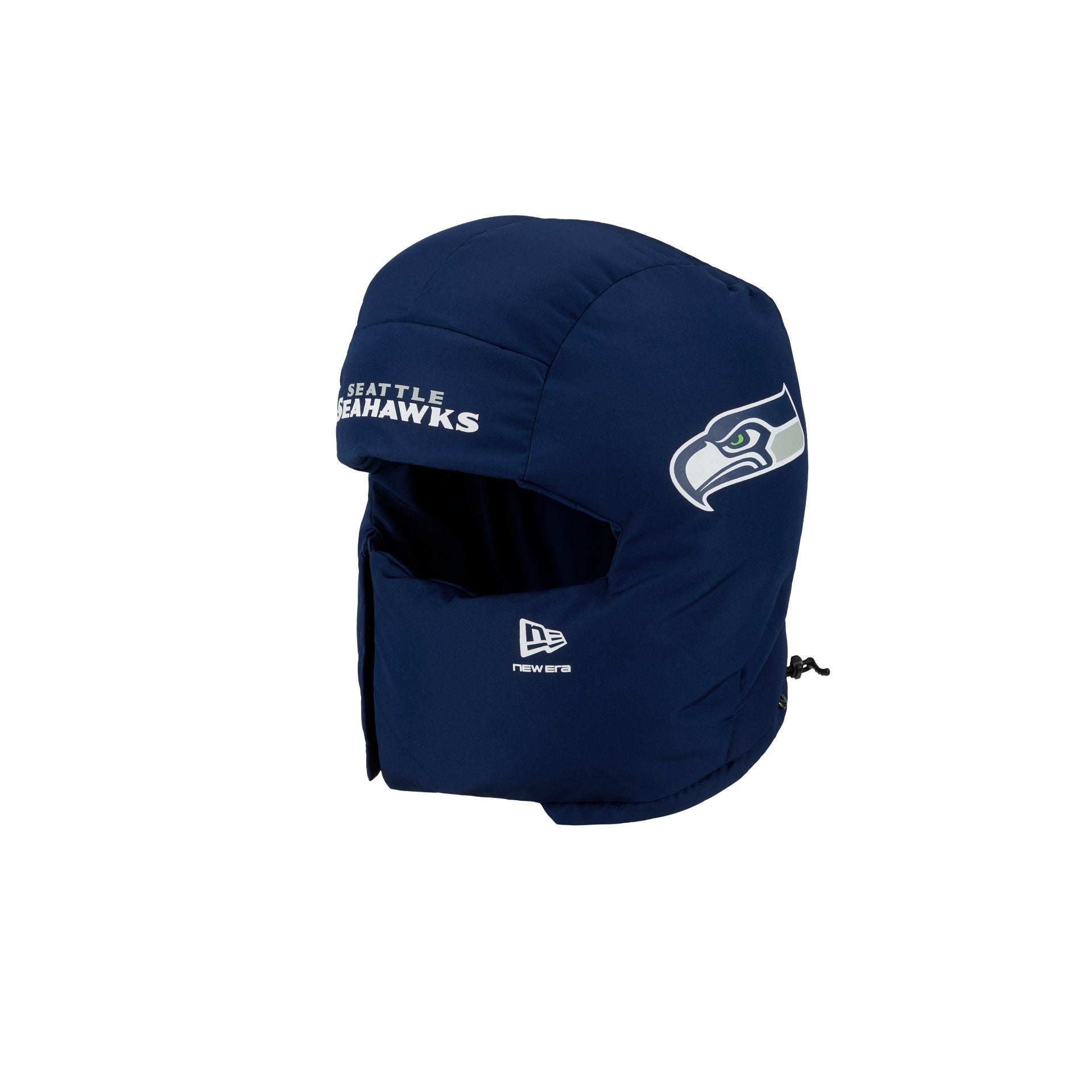 Seattle Seahawks Helmet Puffer Hood - Nextgenmallstore