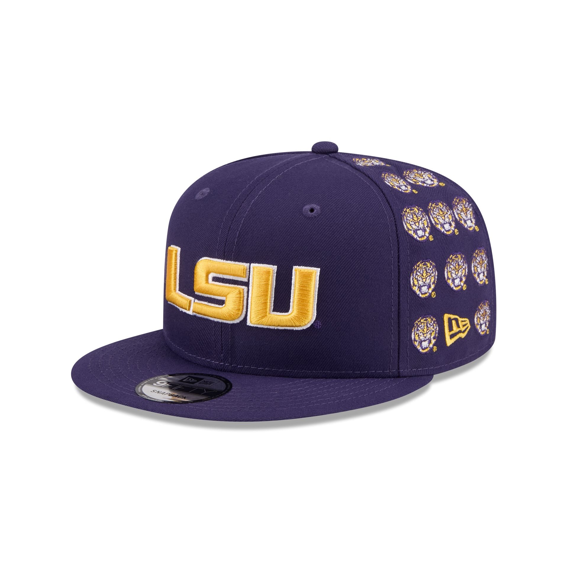 LSU Tigers Sticker Helmet 9FIFTY Snapback Hat - Nextgenmallstore