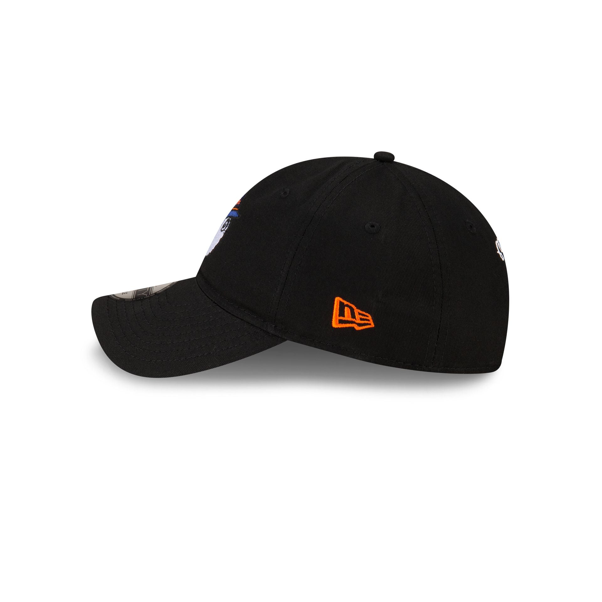 Malbon x New York Knicks Black 9TWENTY Adjustable Hat
