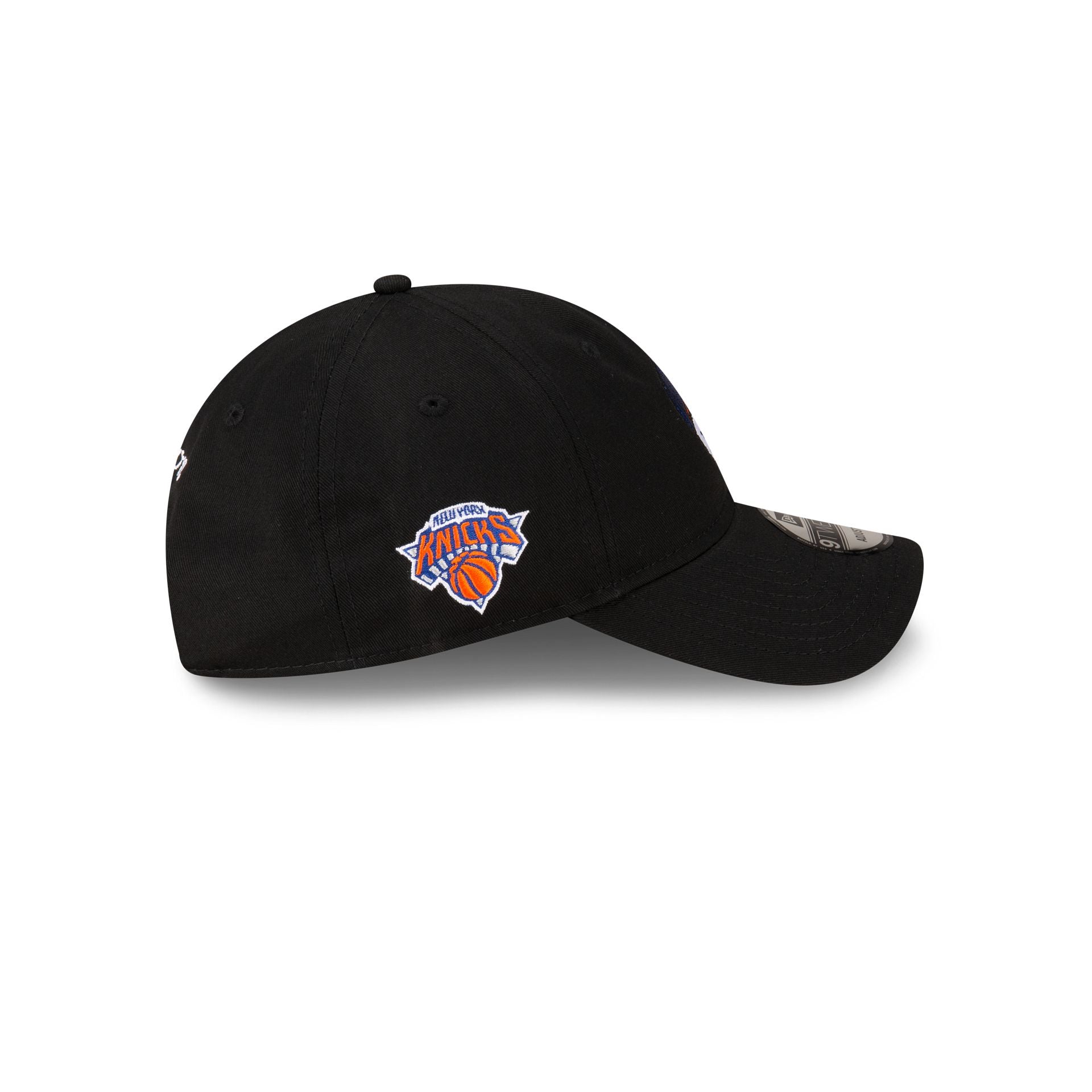 Malbon x New York Knicks Black 9TWENTY Adjustable Hat