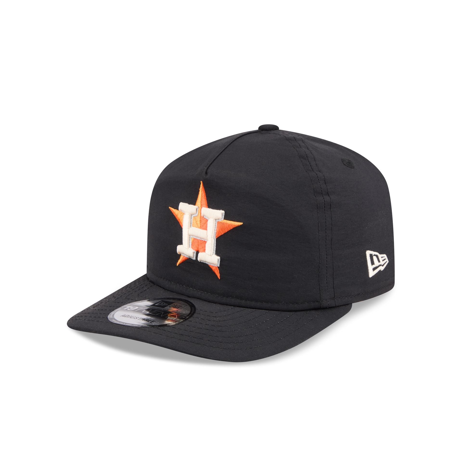 Houston Astros Black Nylon 19TWENTY Snapback Hat - Nextgenmallstore