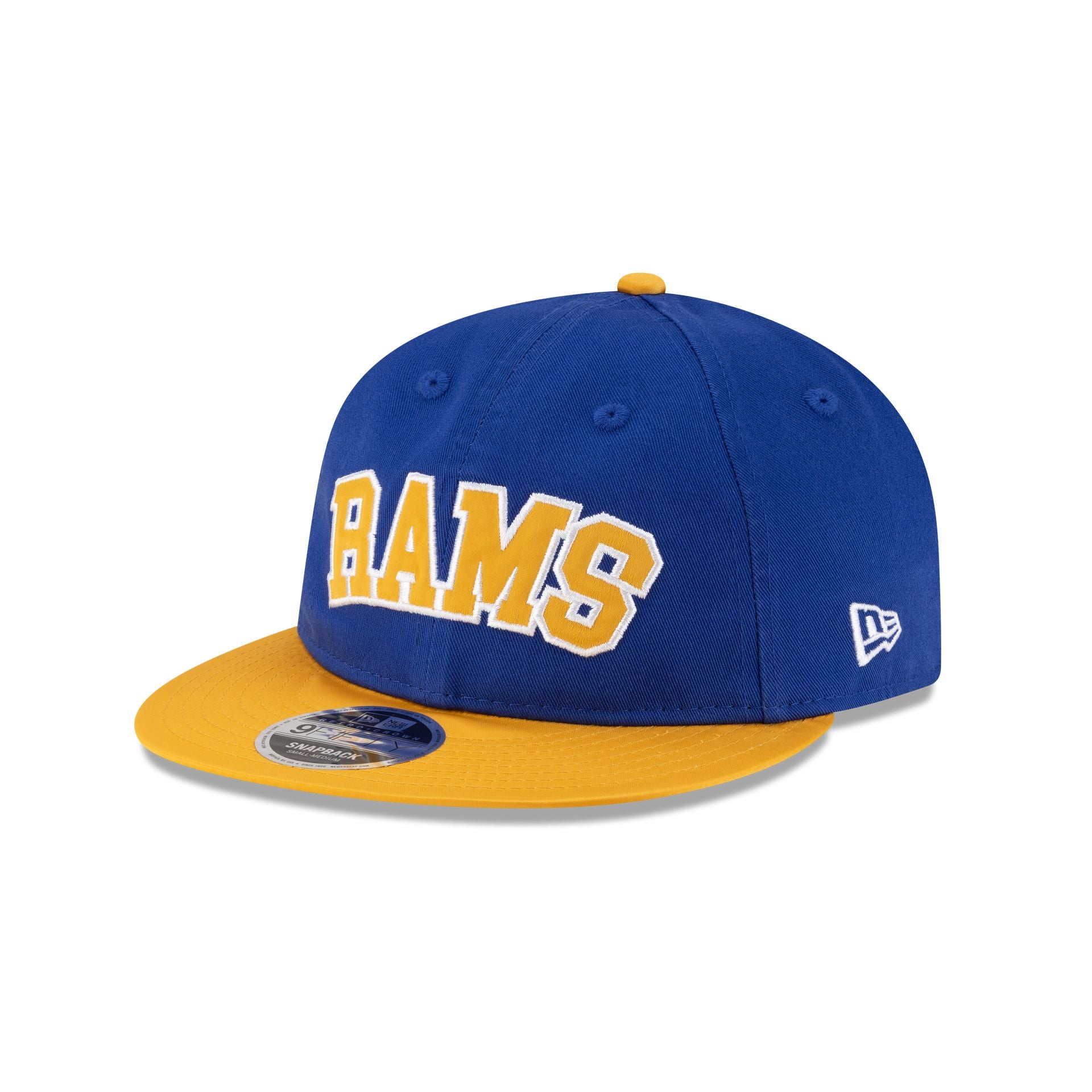 Los Angeles Rams International Games Series Retro Crown 9FIFTY Snapback Hat - Nextgenmallstore