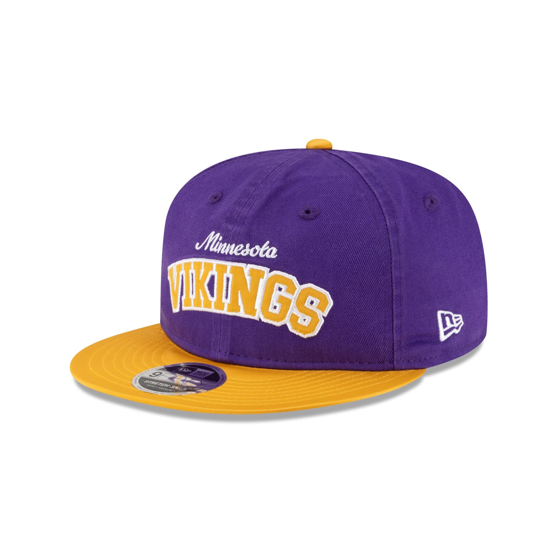 Minnesota Vikings International Games Series Retro Crown 9FIFTY Snapback Hat - Nextgenmallstore