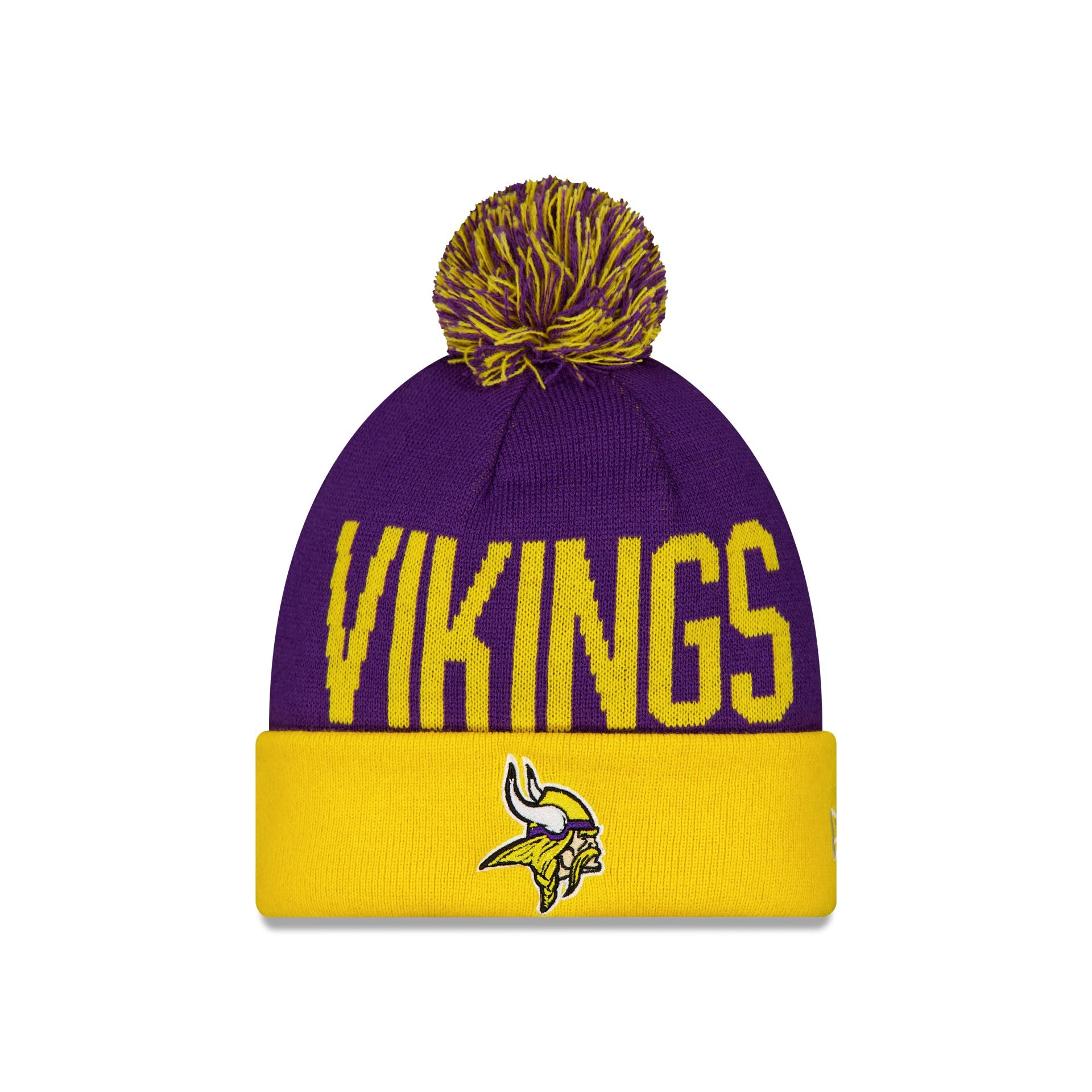 Minnesota Vikings London Game Pom Knit Hat