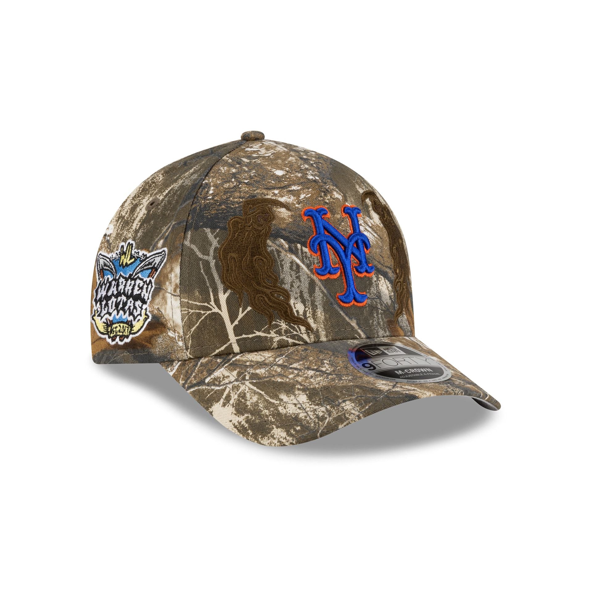 Warren Lotas x New York Mets Realtree 9FORTY M-Crown A-Frame Snapback Hat - Nextgenmallstore