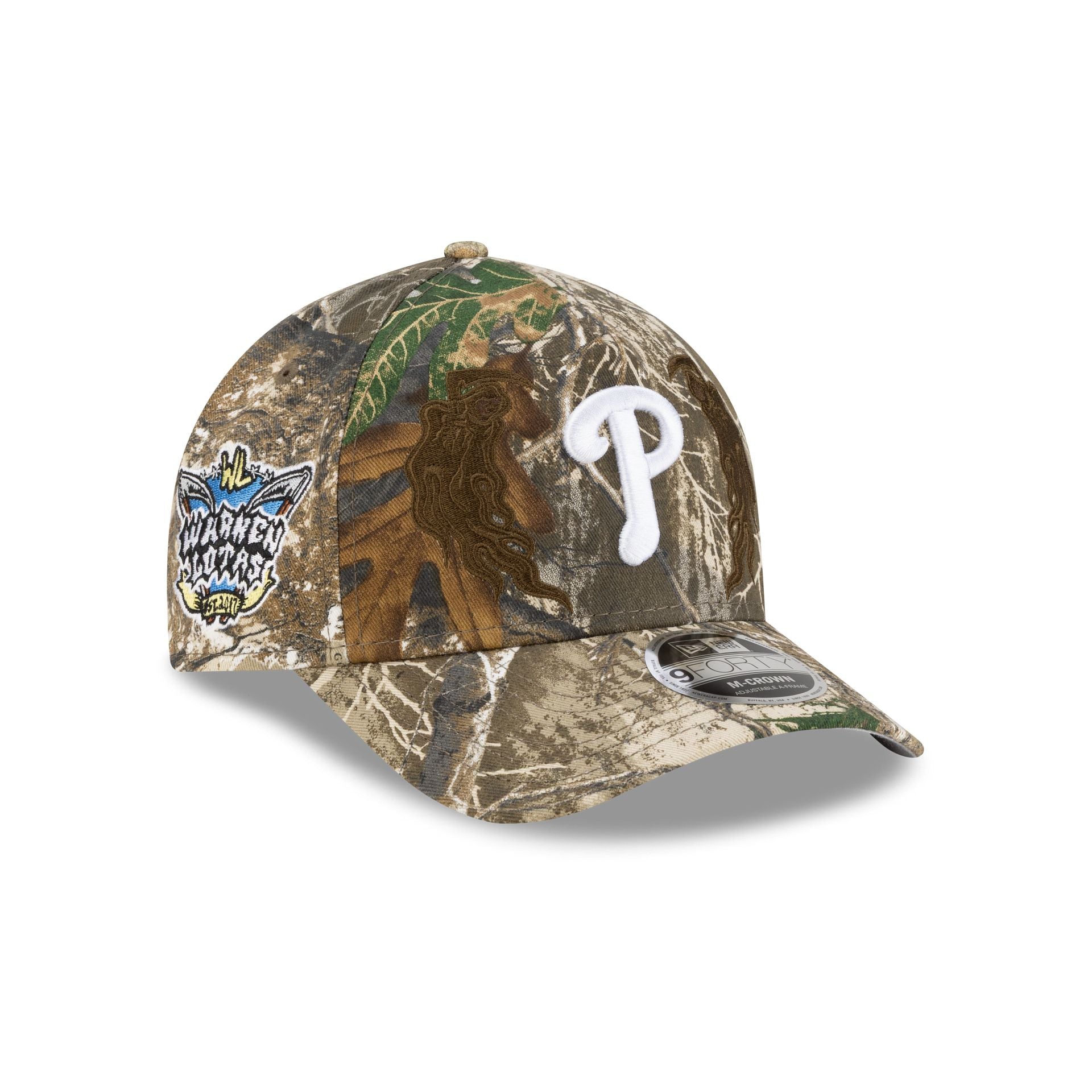 Warren Lotas x Philadelphia Phillies Realtree 9FORTY M-Crown A-Frame Snapback Hat