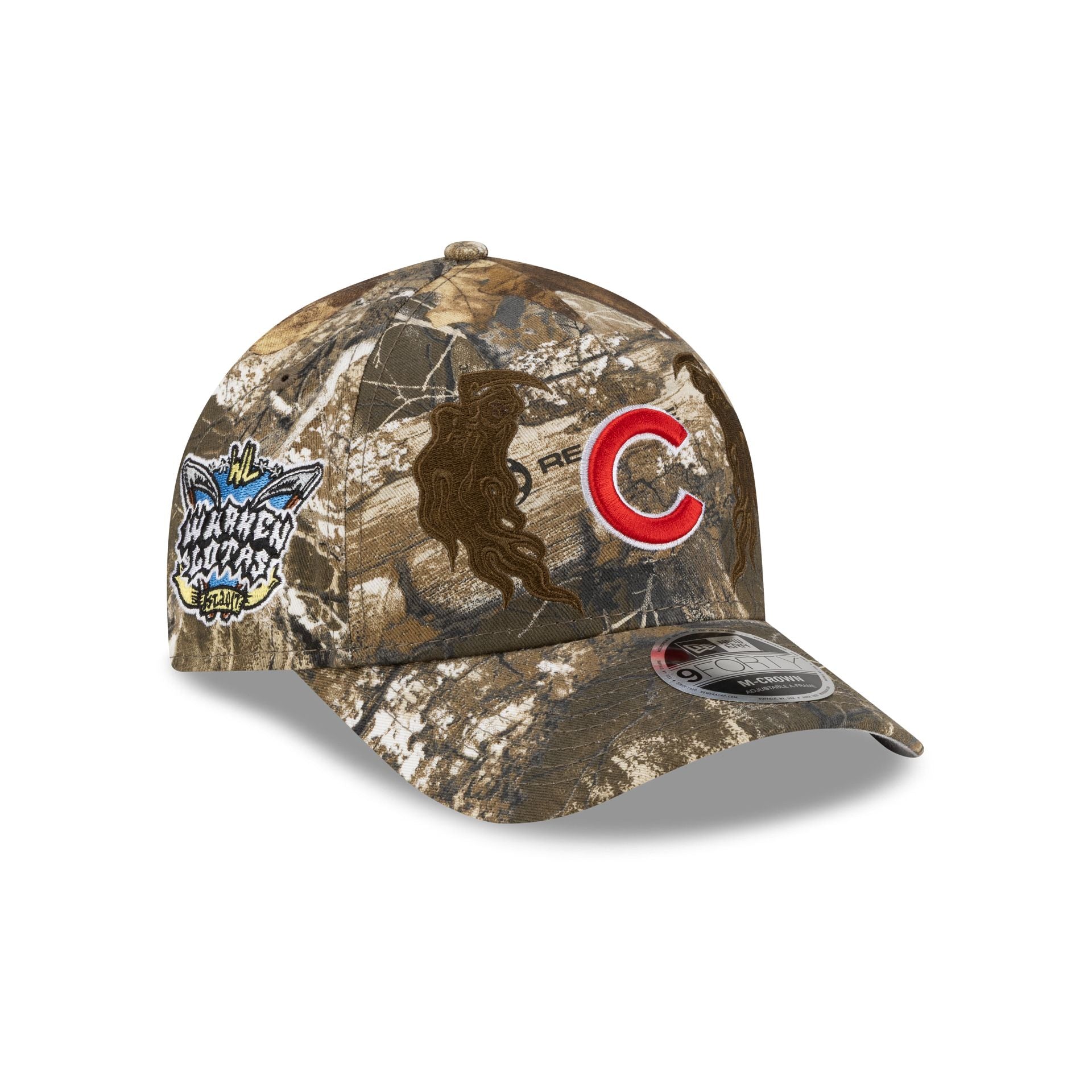 Warren Lotas x Chicago Cubs Realtree 9FORTY M-Crown A-Frame Snapback Hat - Nextgenmallstore