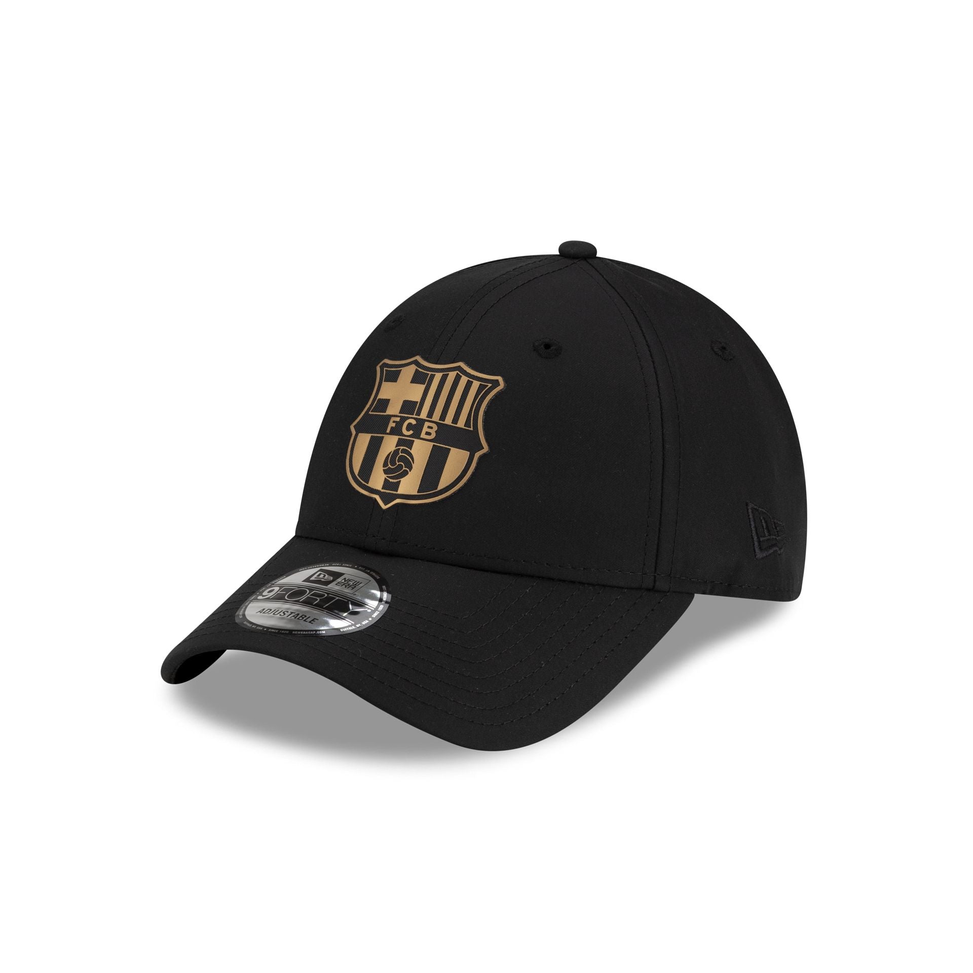 FC Barcelona Black & Gold 9FORTY Adjustable Hat - Nextgenmallstore